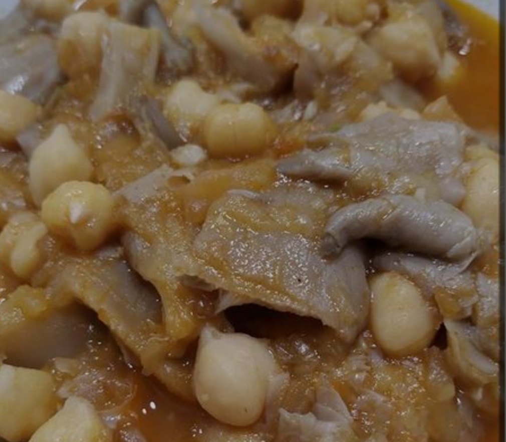 POTAJE DE SETAS (CALLOS VEGANOS)