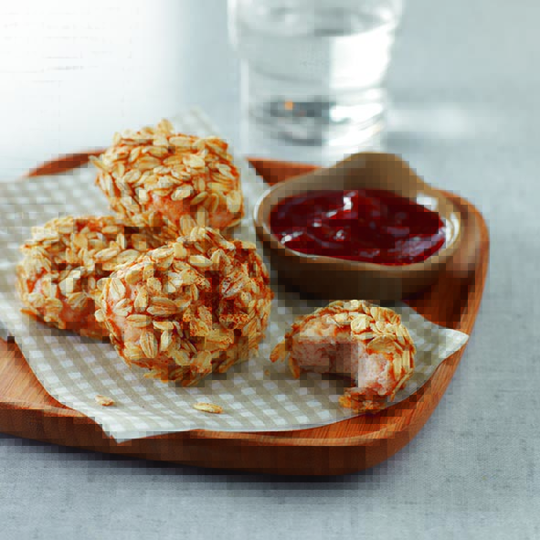 Nuggets de pollo con cereales