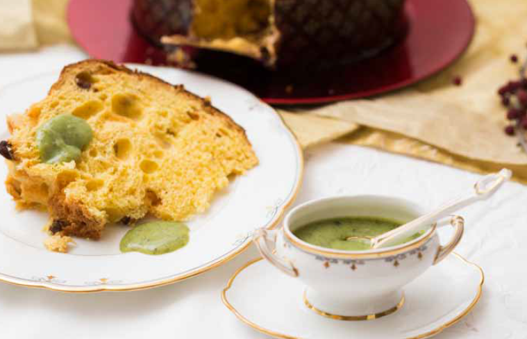 Crema di pistacchi per panettone
