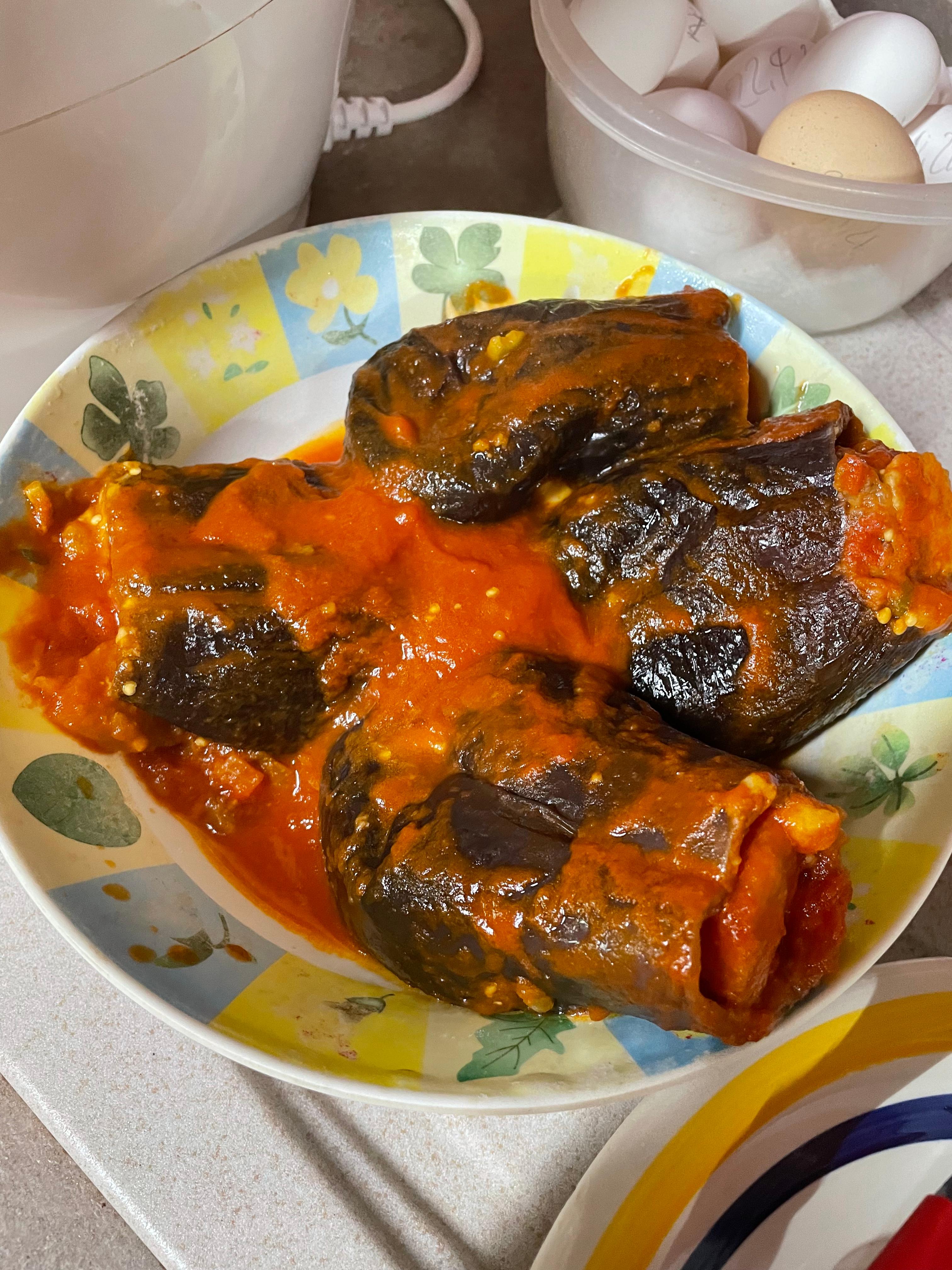 Melanzane ripiene (ammuttunate)