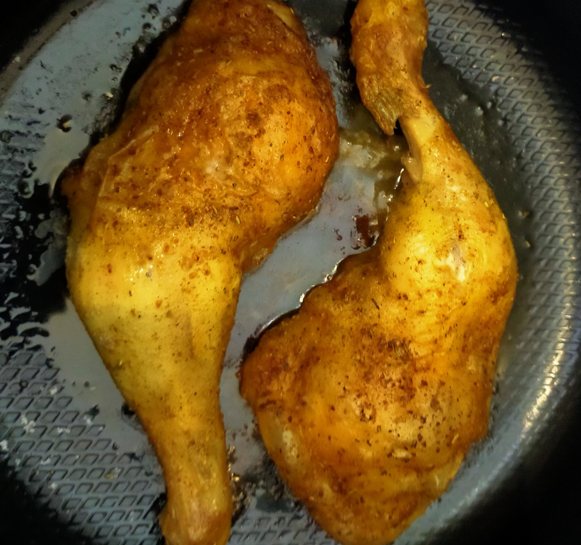Moulinex Easy Fry And Grill Recettes Cuisses De Poulet Cuisses de poulet rôties - Recette Easy Fry Mega | Moulinex