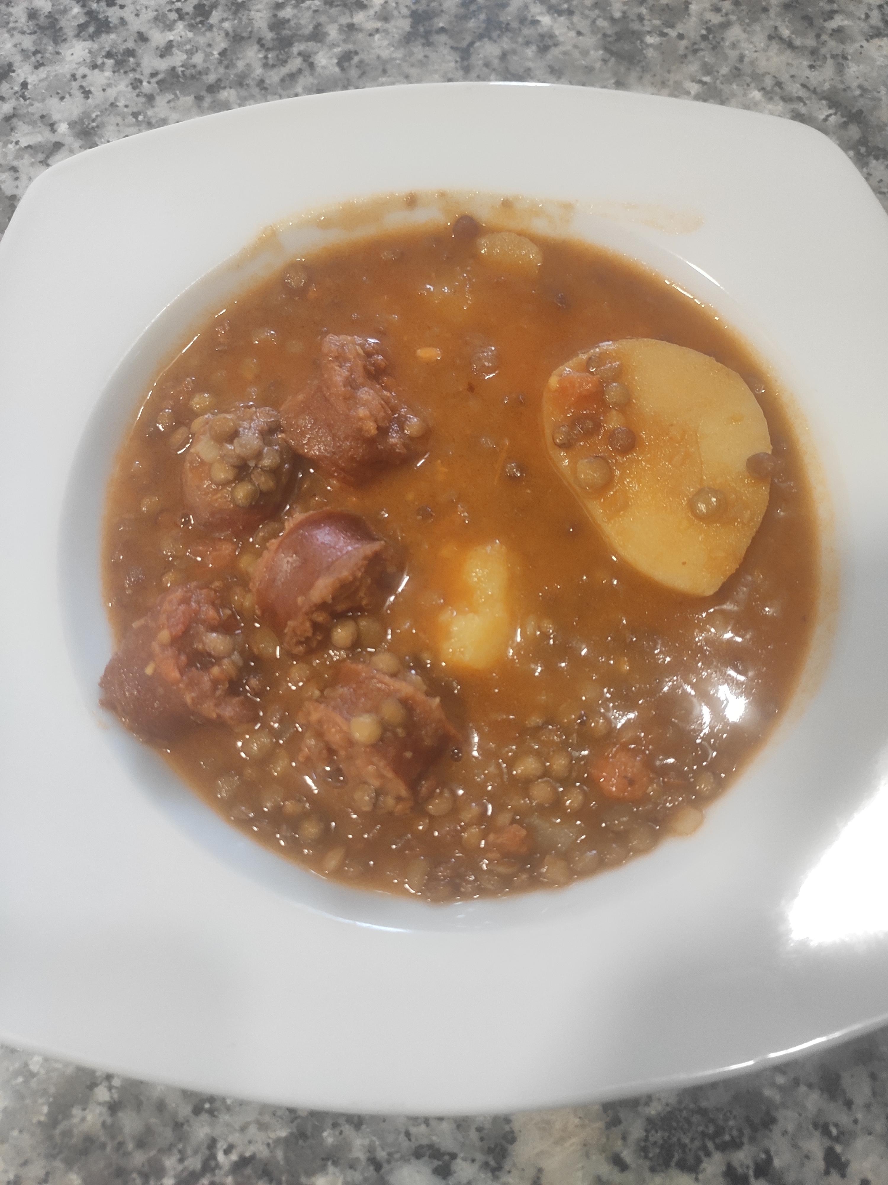 Lentejas estofadas