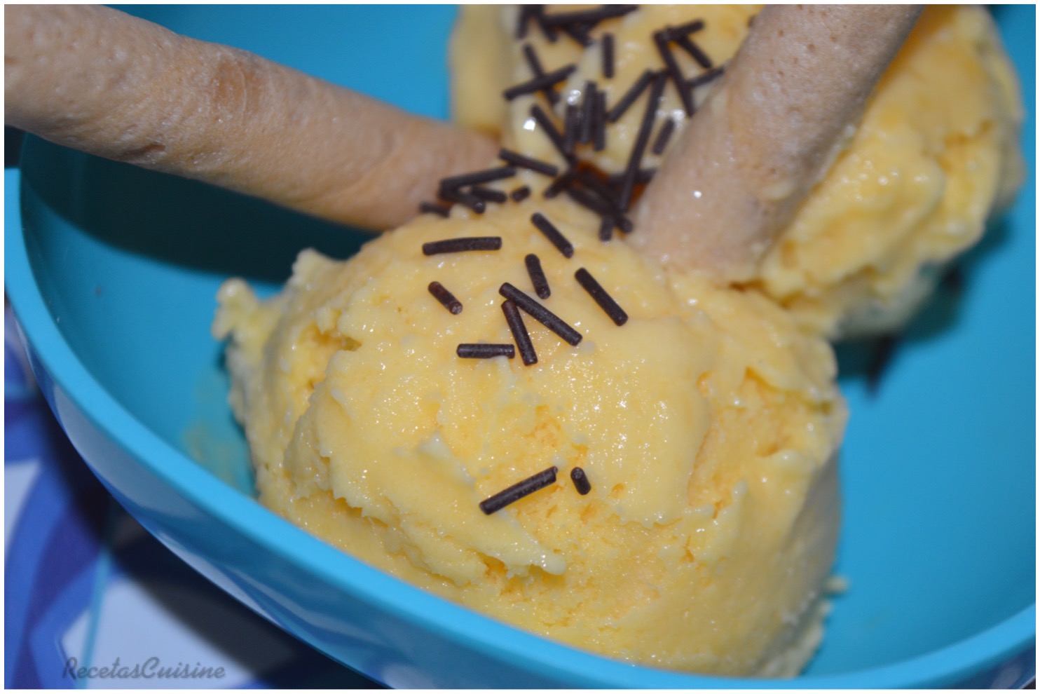 Helado Cremoso de Mango