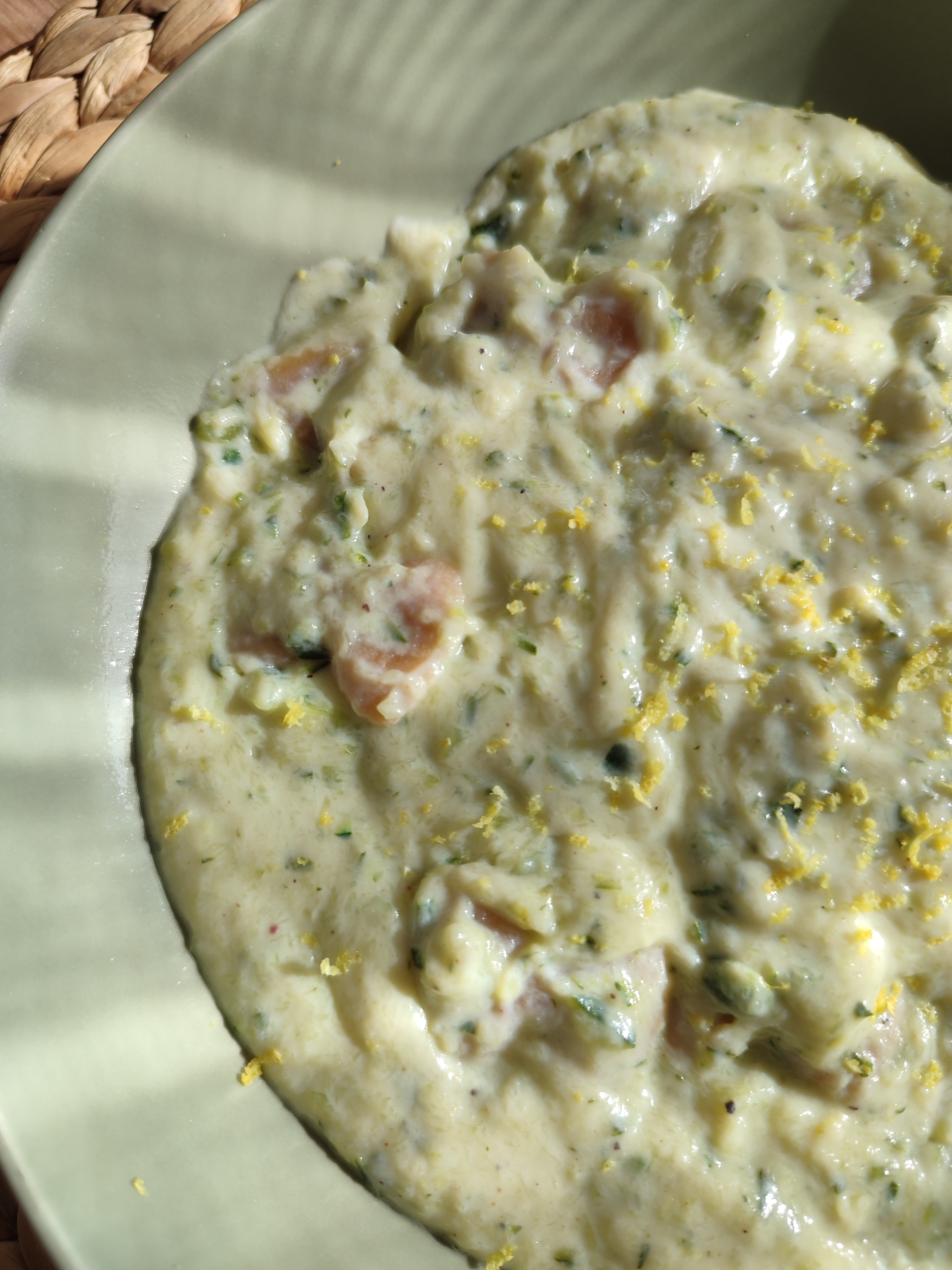 Pasta con ricotta e zucchine mod-Volupta