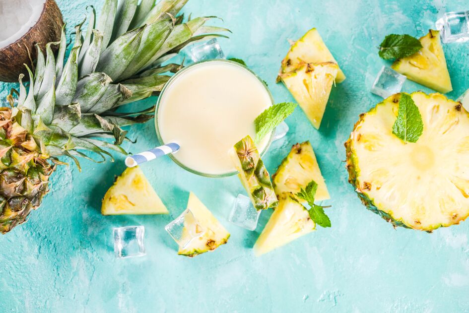 Smoothie de piña colada