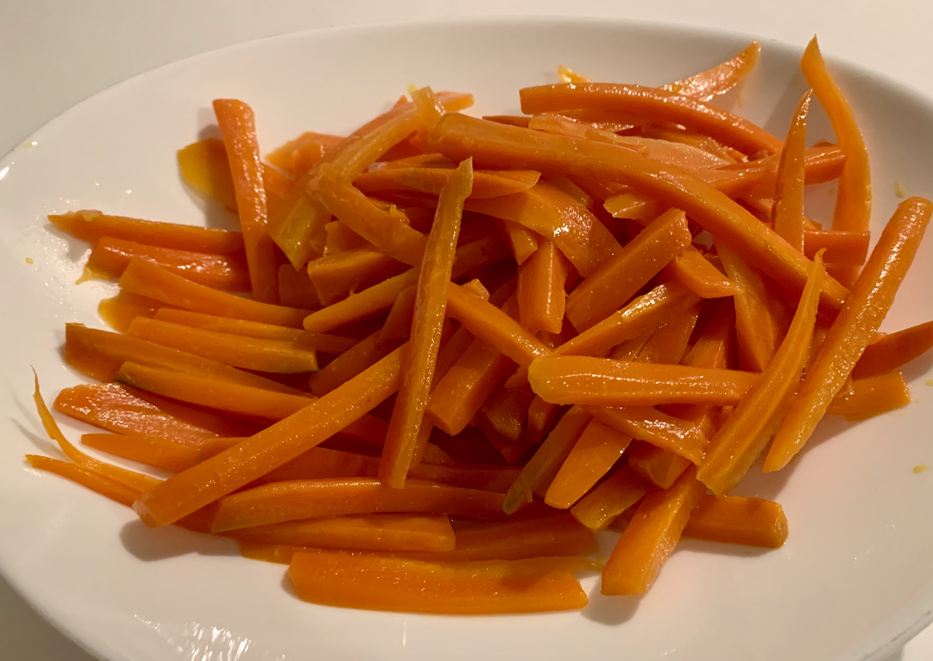 Contorno saporito di carote