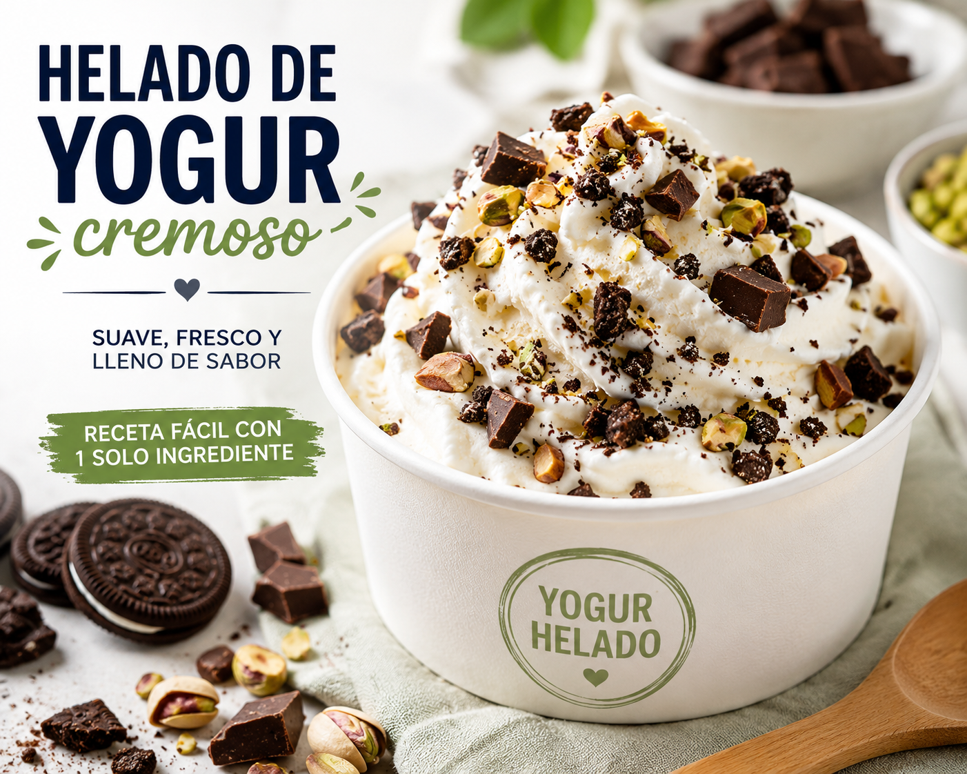 Helado yogur llaollao