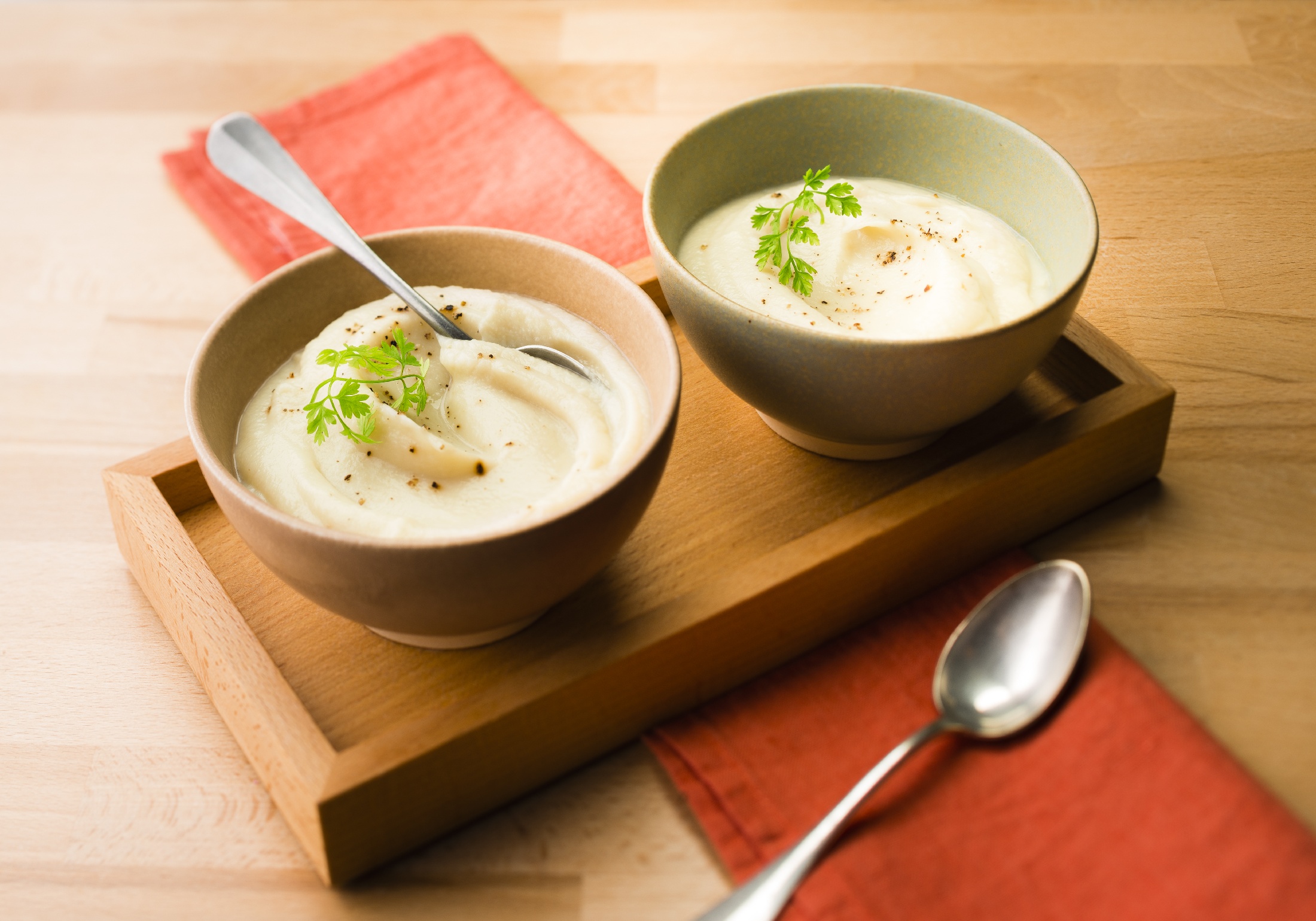 Sopa de couve flor