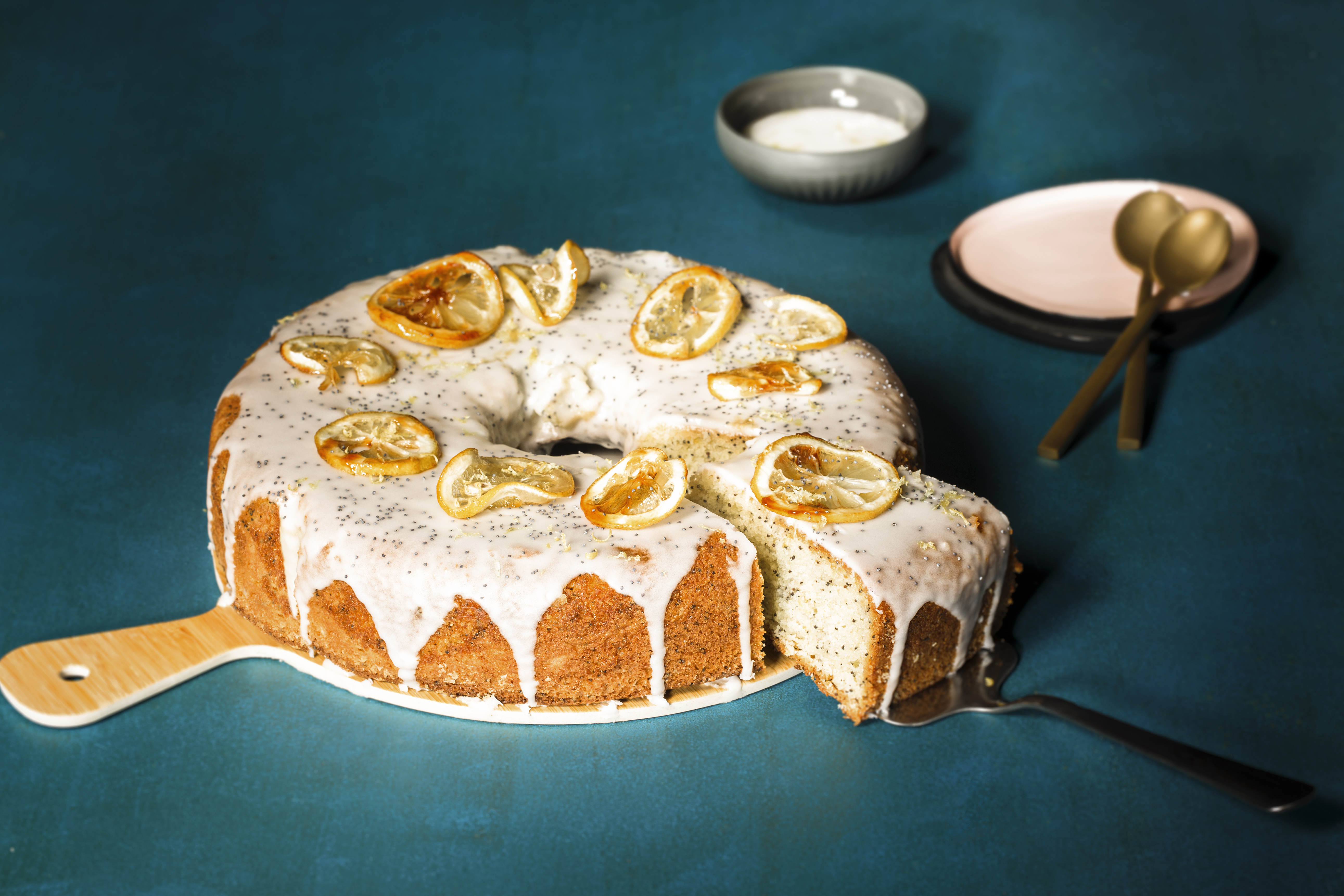 Zitronen-Mohn-Kuchen