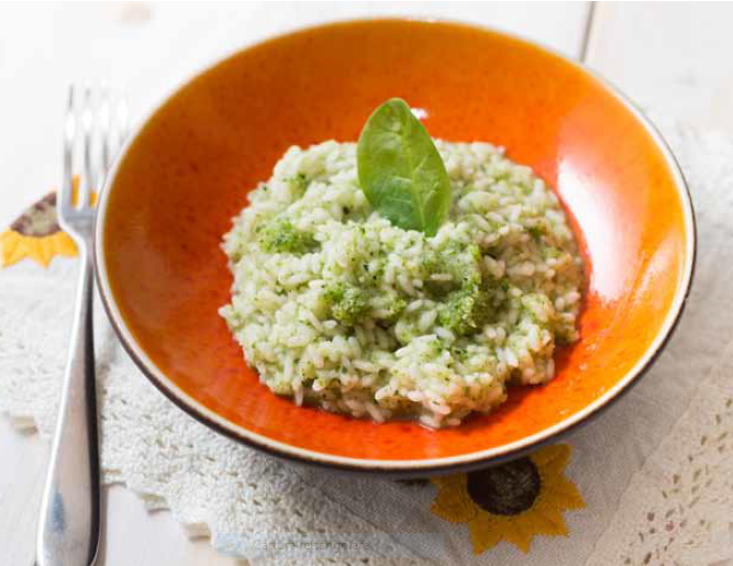 Risotto agli spinaci