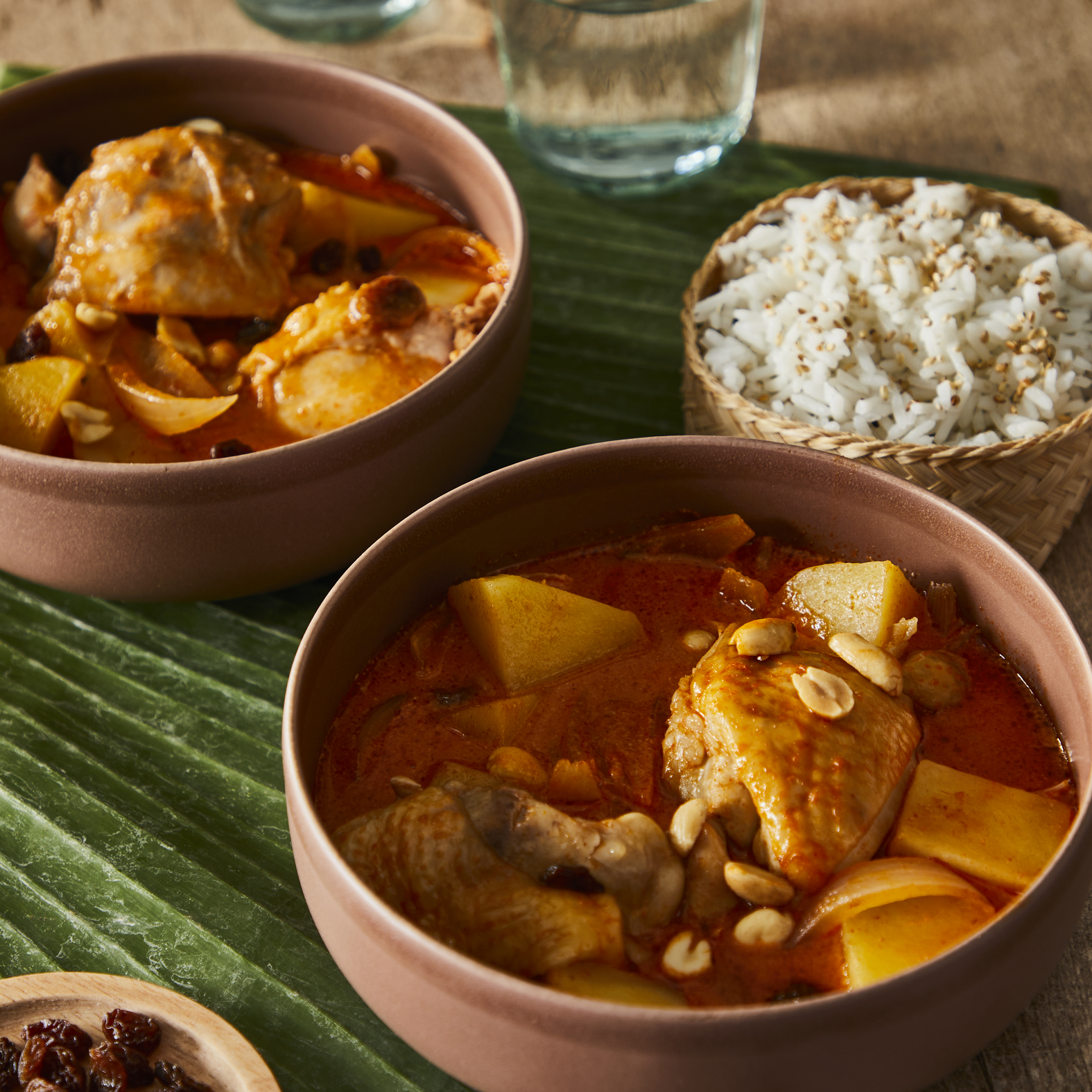 Massaman-Hähnchen-Curry