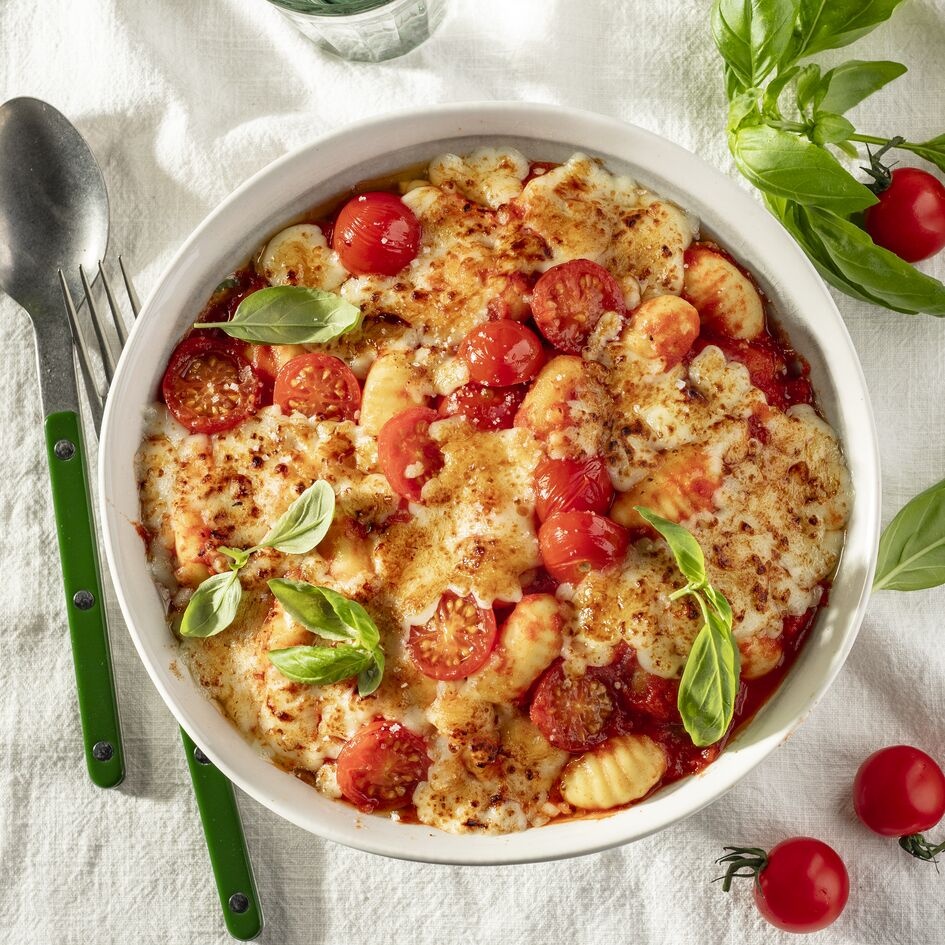 Gnocchi à Sorrentina gratinados