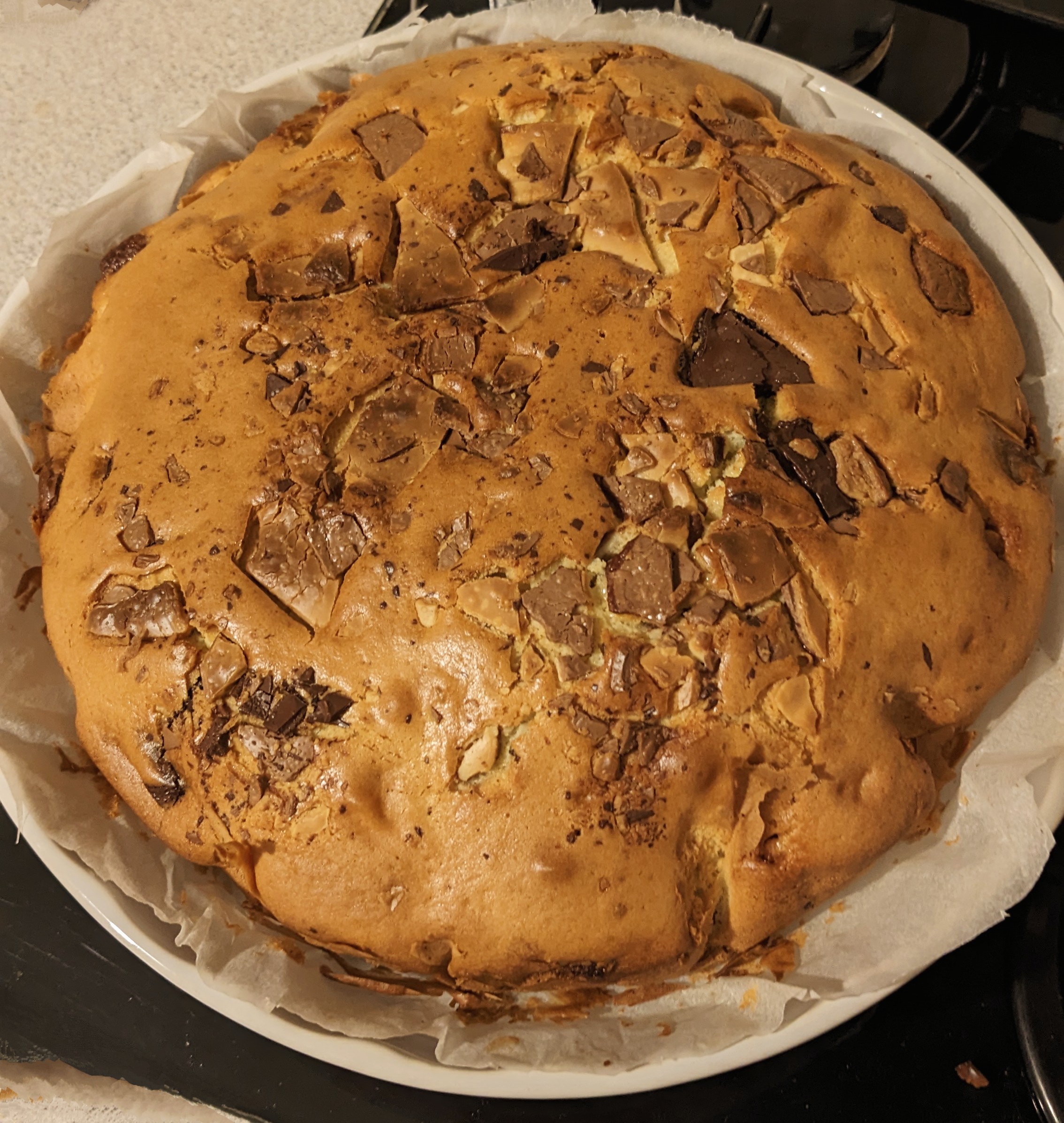 Torta al cioccolato Kinder (riciclo anche delle uova di pasqua)