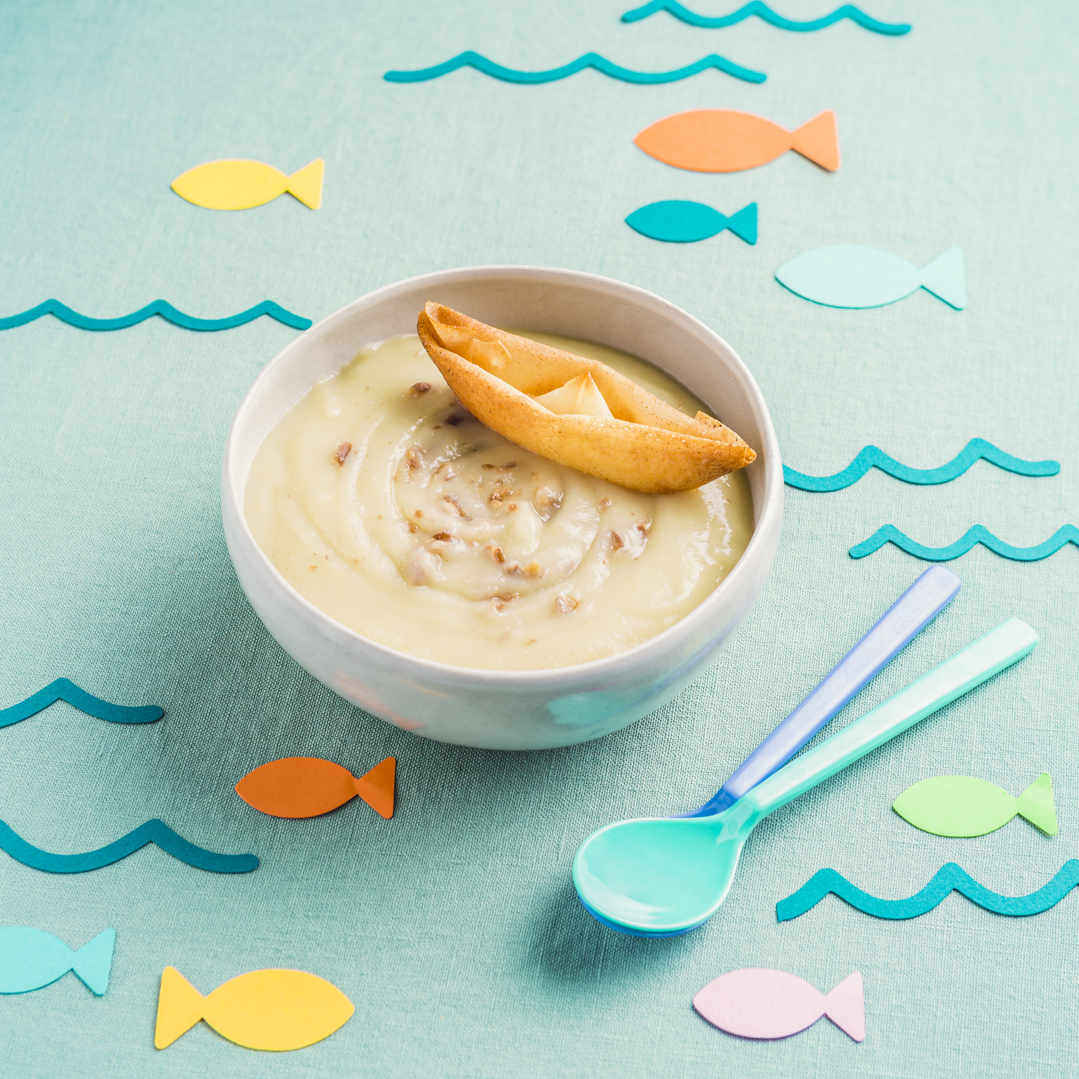 Crema de tupinambo y chirivía