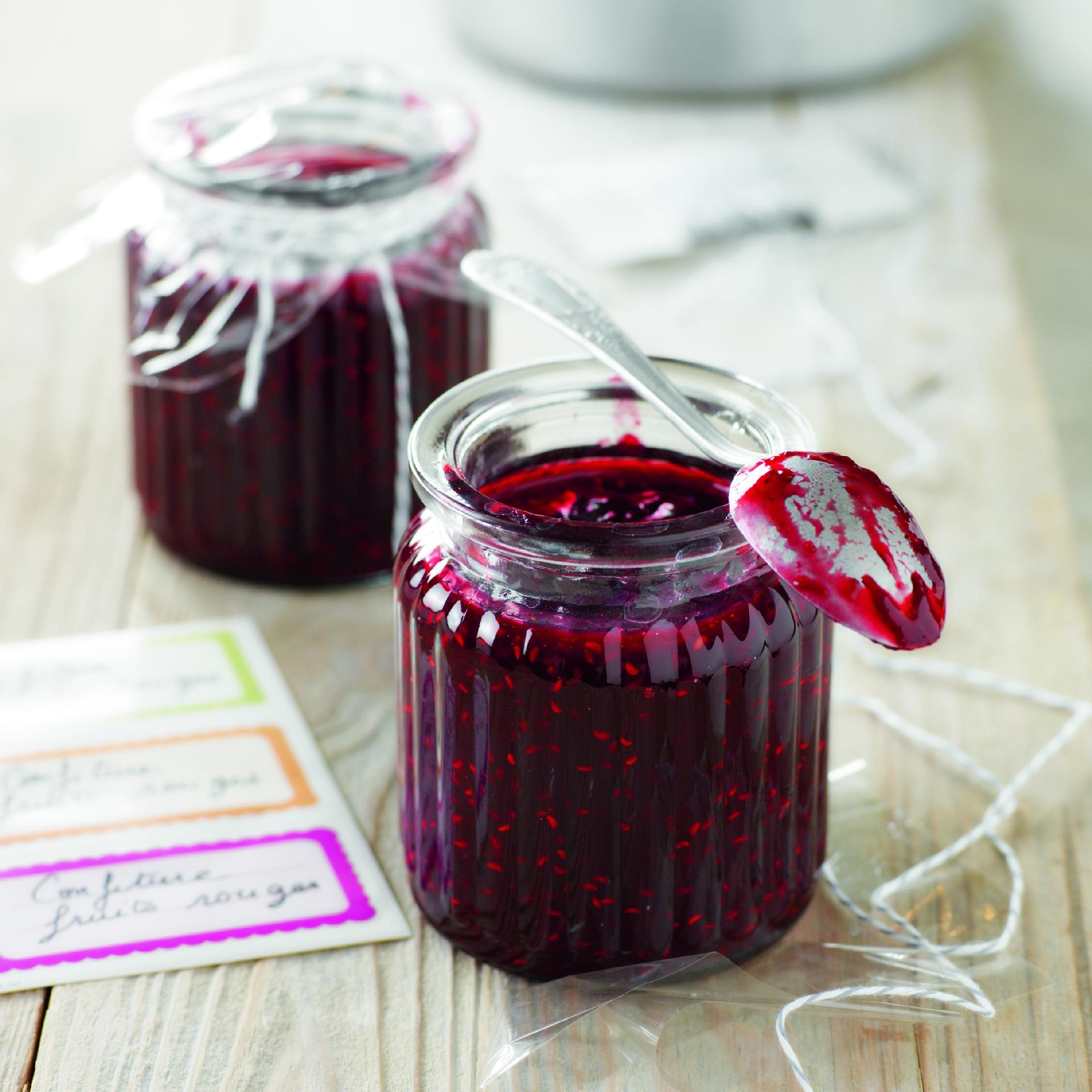 Recette Confiture De Fruits Rouges Confiture de fruits rouge - Recette Cookeo | Moulinex
