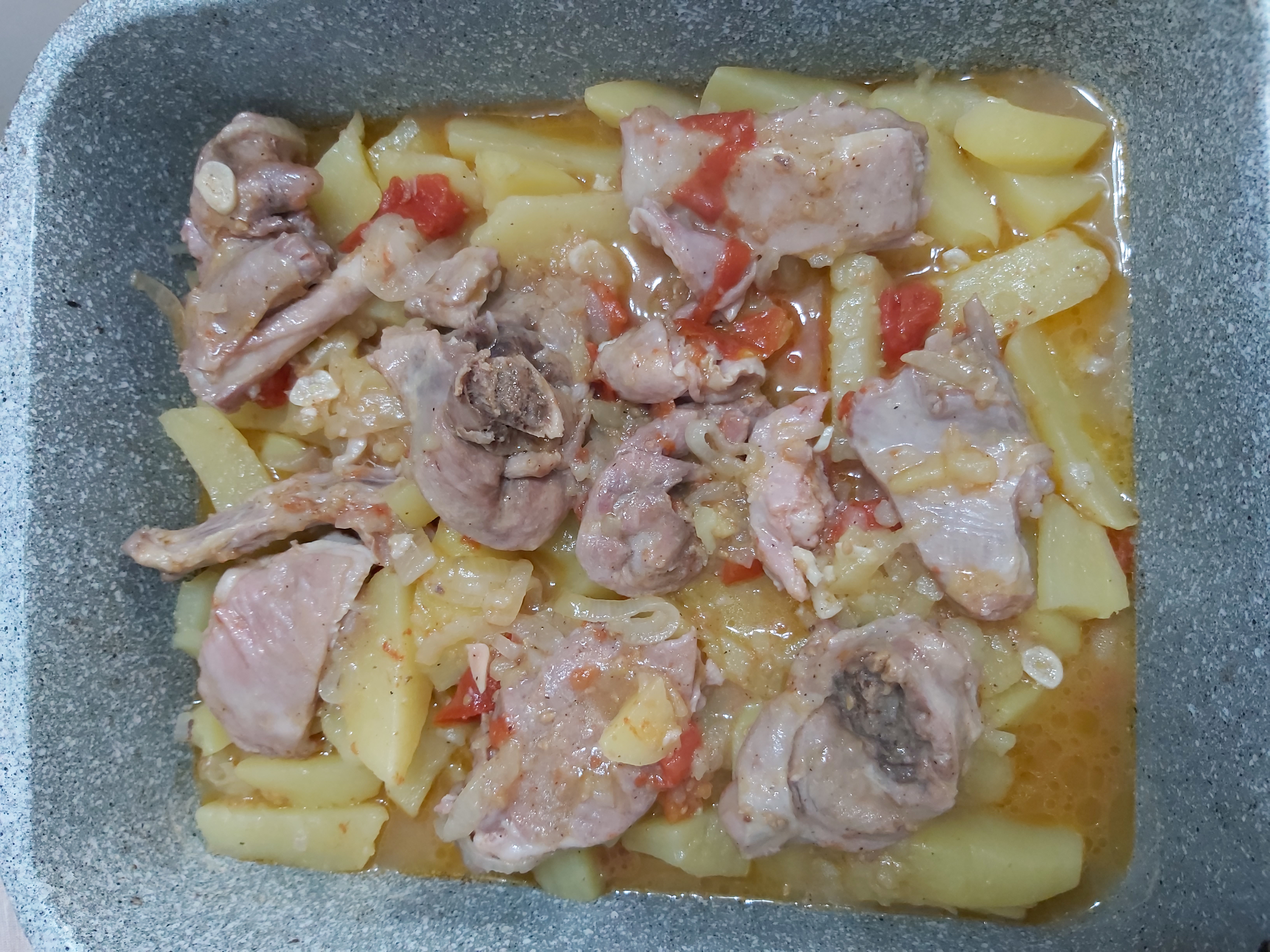 Agnello con le patate