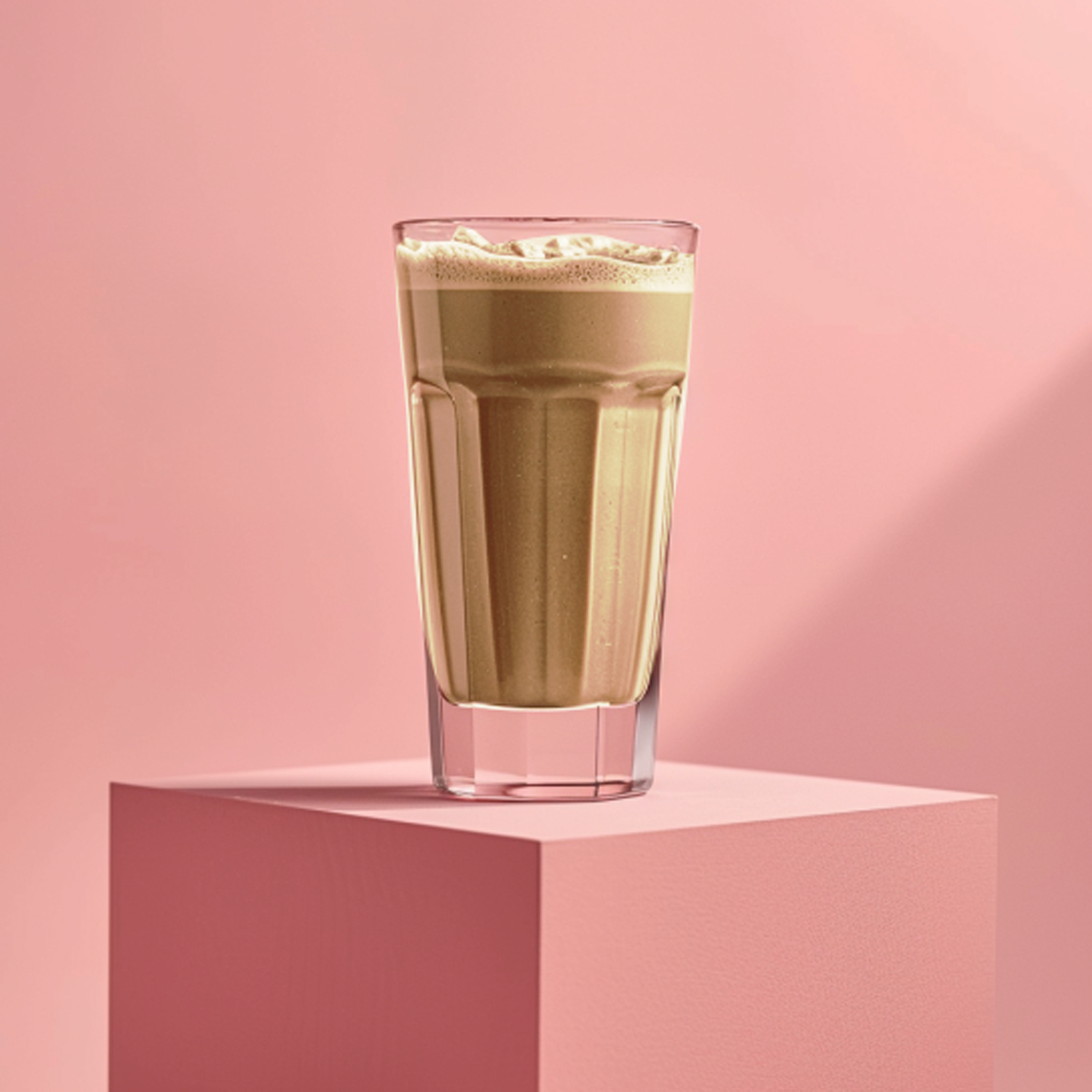 Smoothie para despertar com café e coco