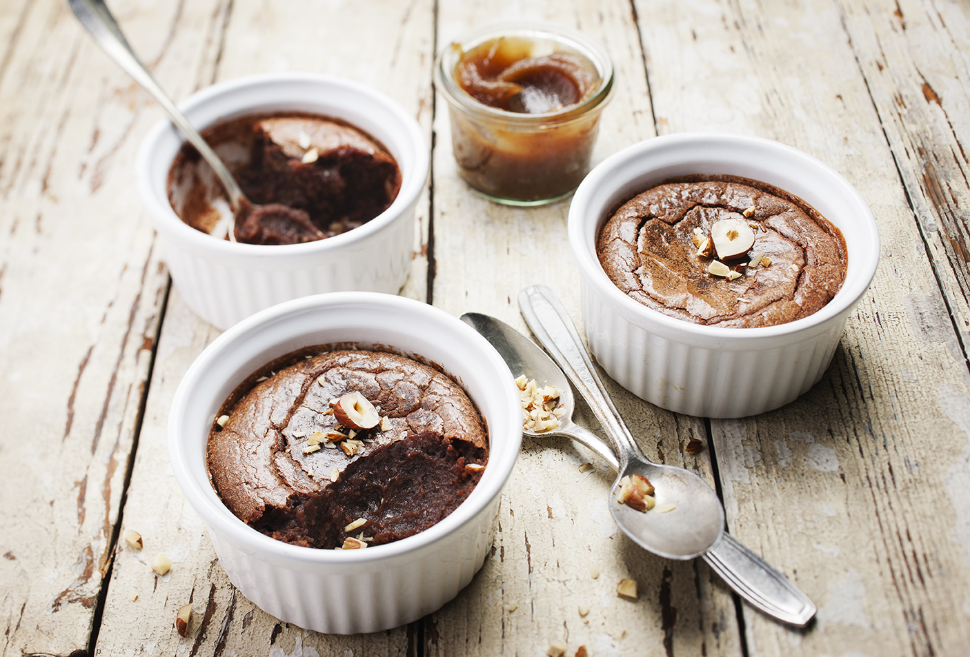 Tortino cioccolato e castagna