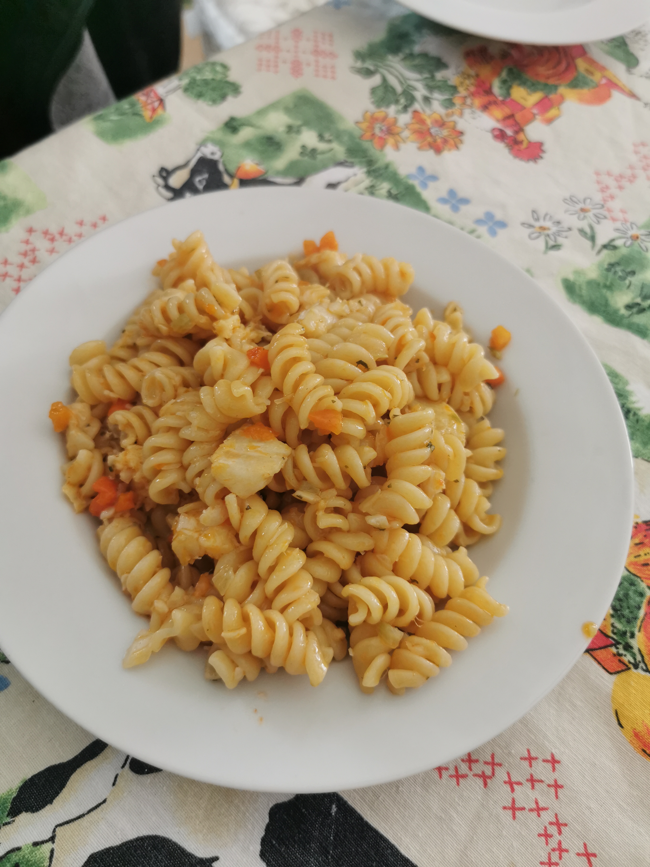 Pasta con merluzzo