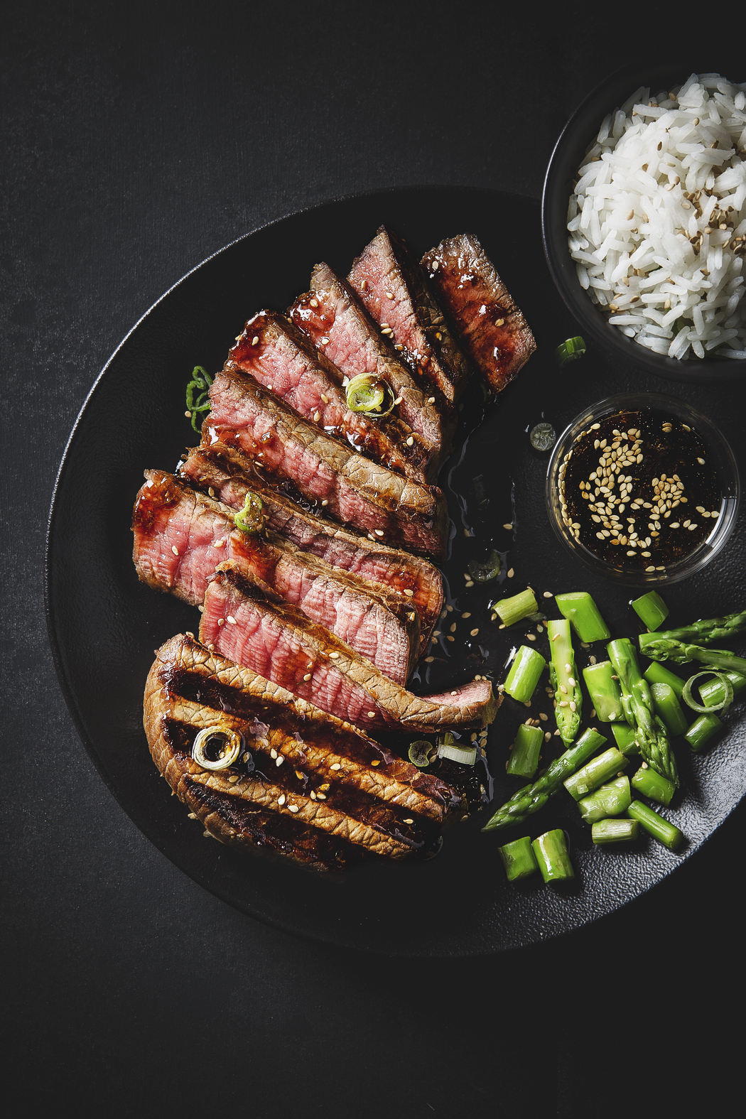 Rundersteak in Aziatische marinade