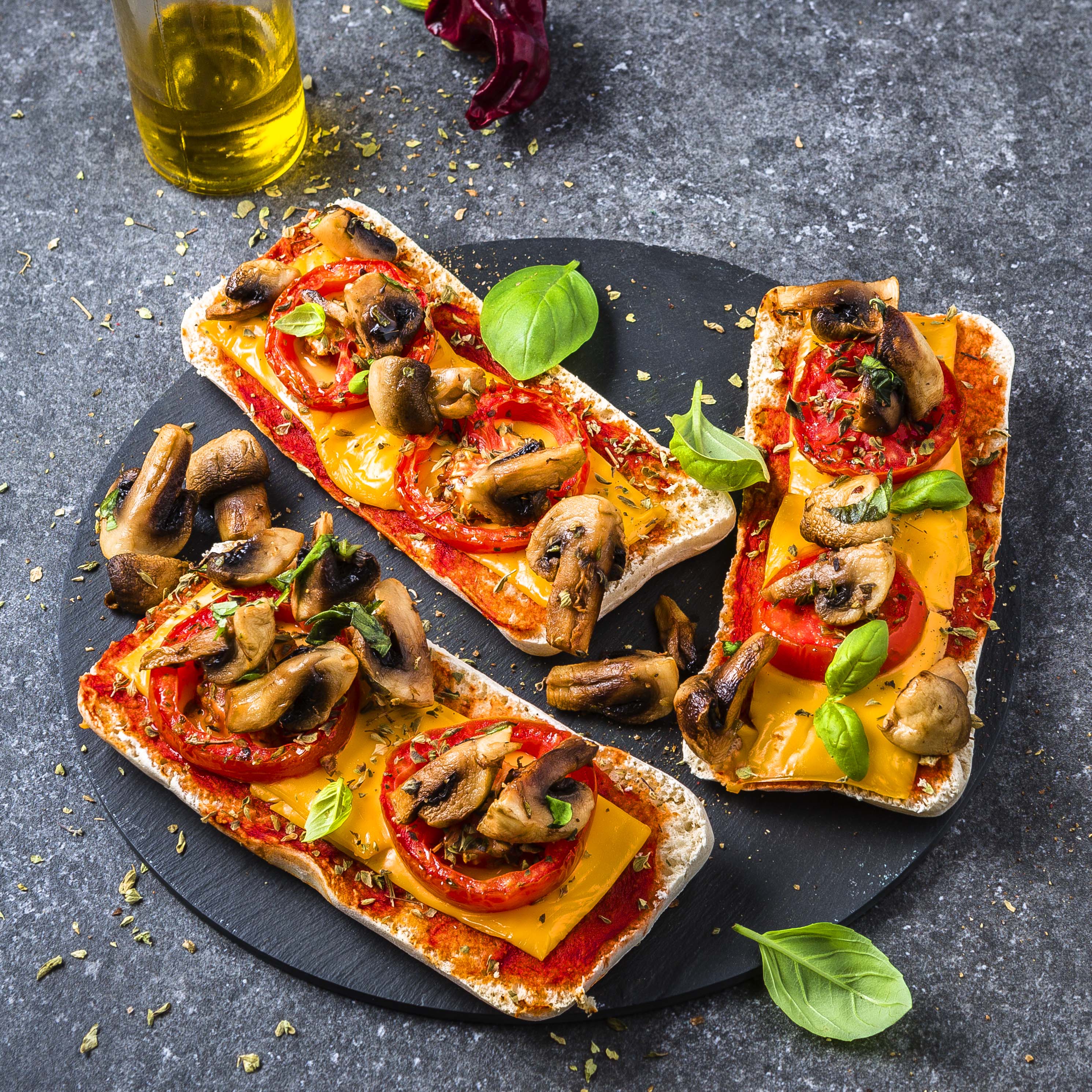 Pilz-Pizzen
