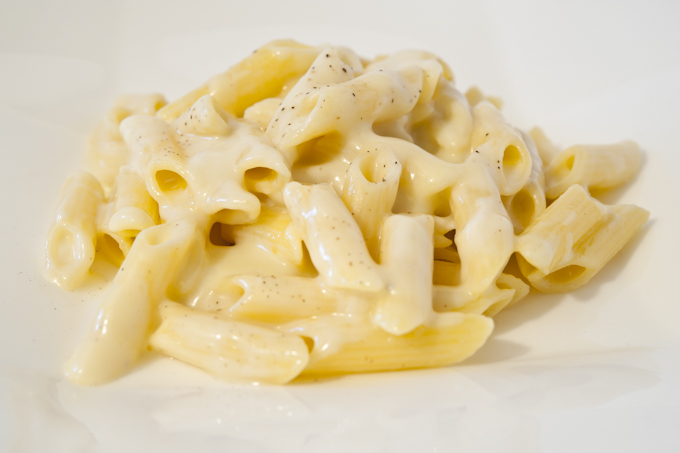 Penne ai quattro formaggi