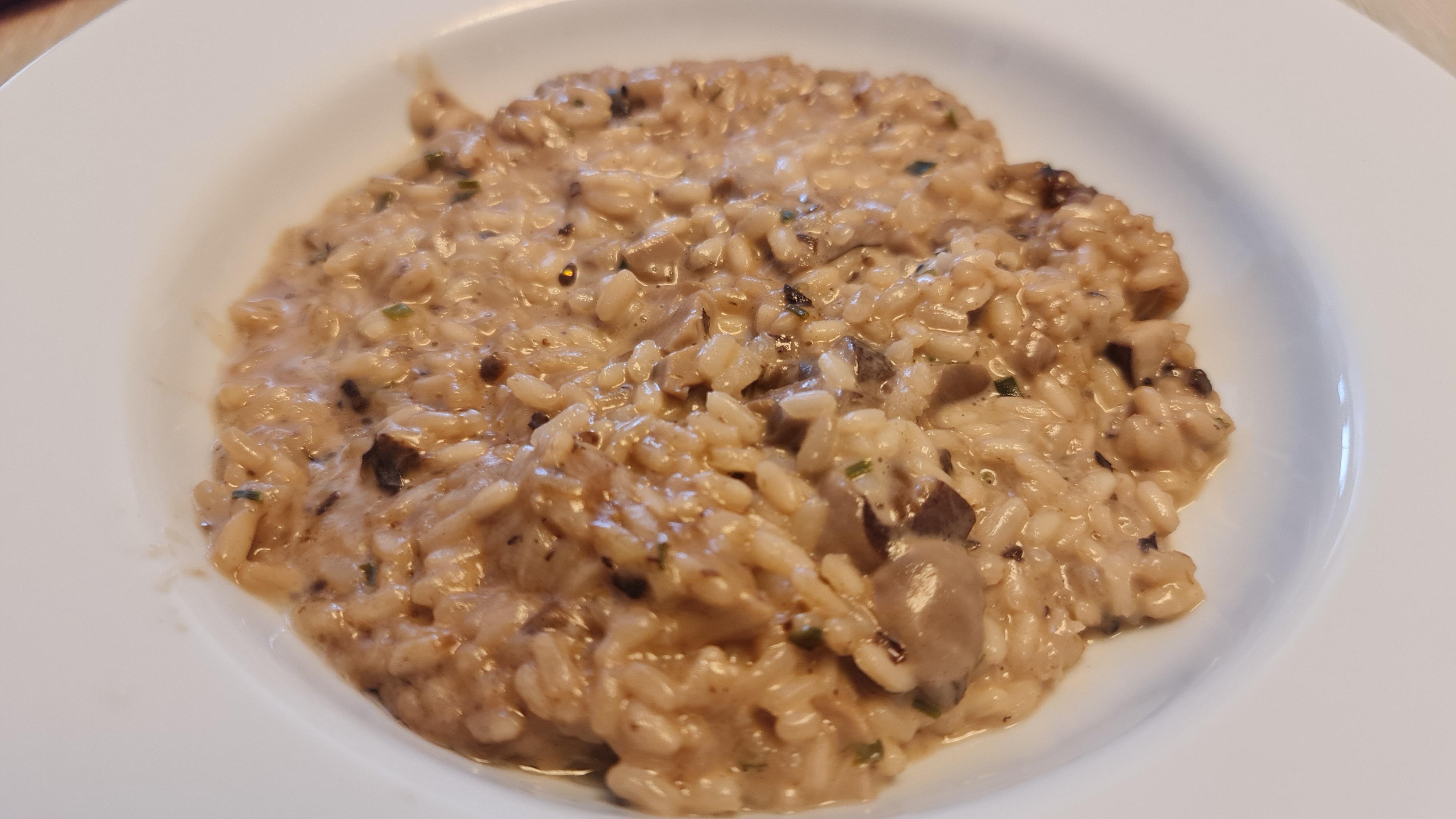 Risotto de setas variadas