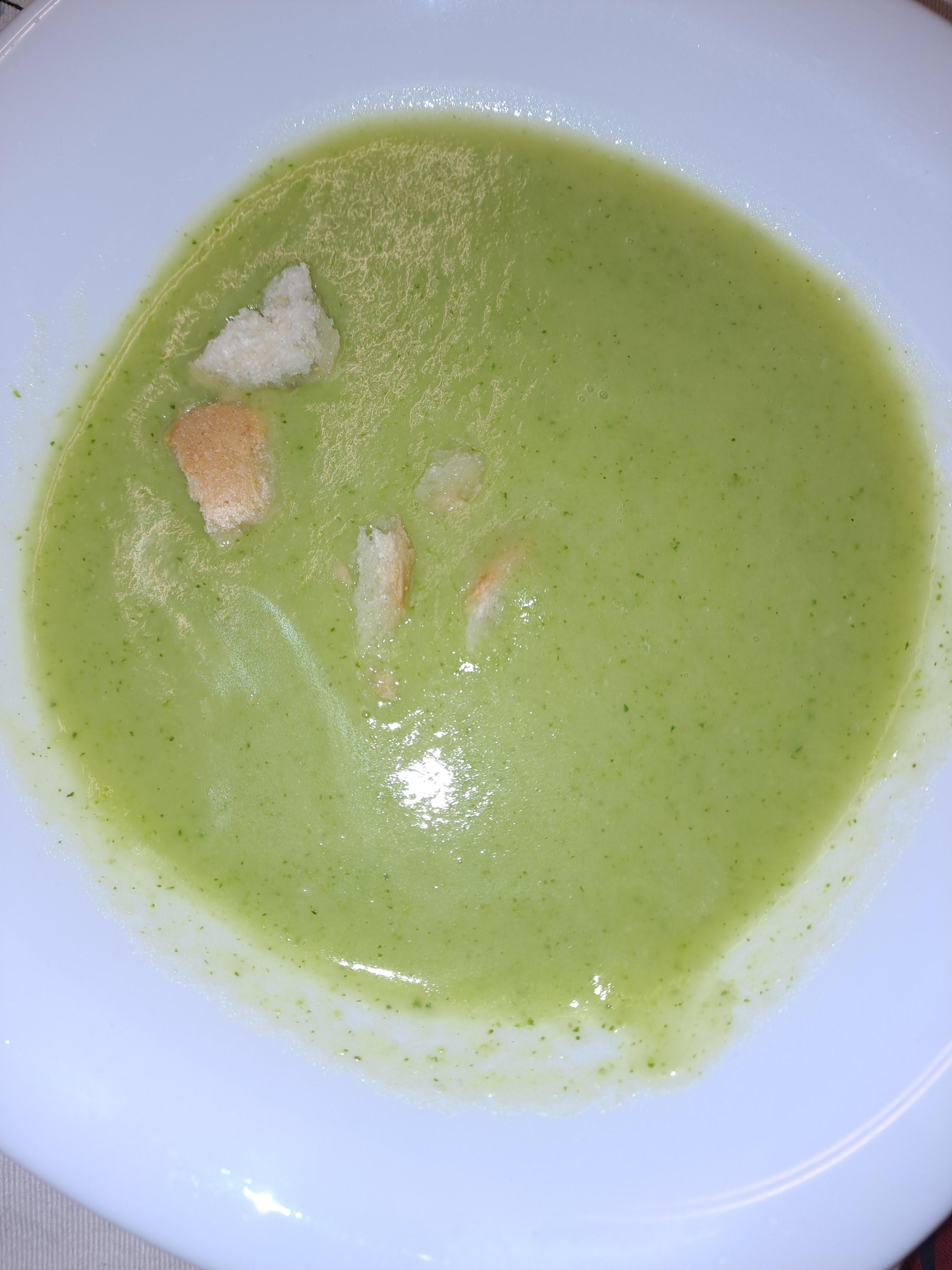 Vellutata porri carote e zucchine