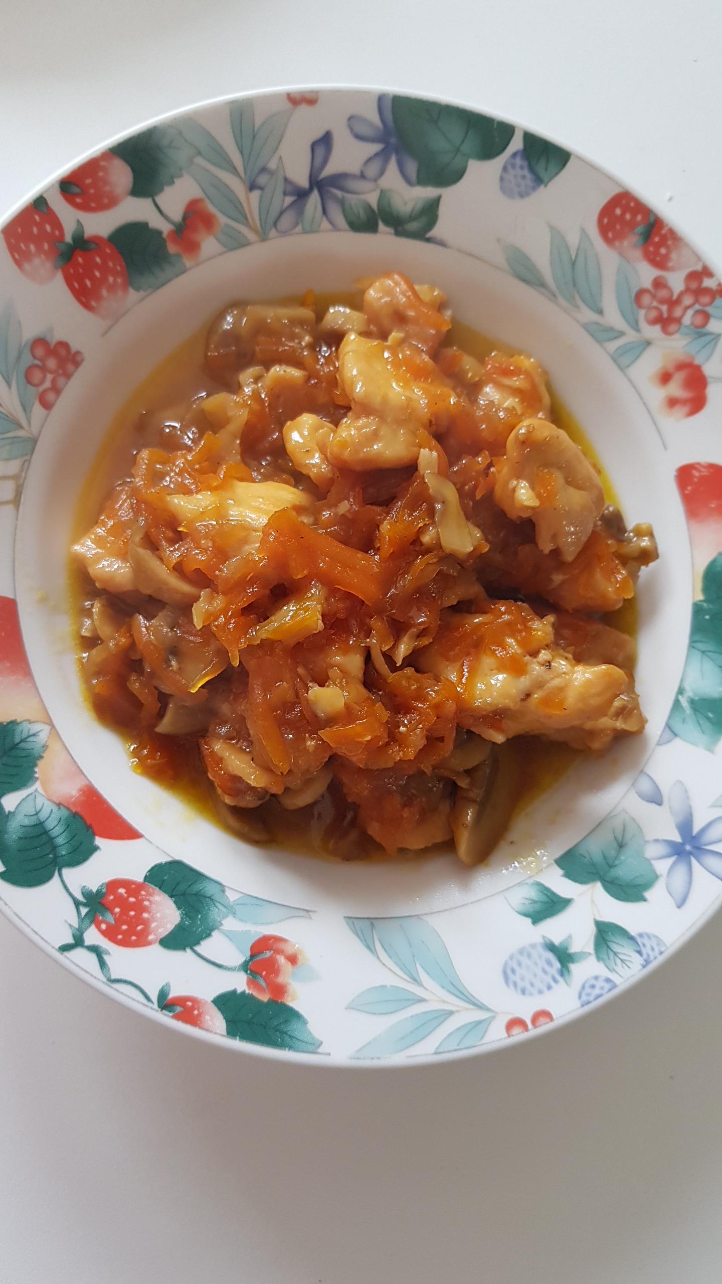 Pollo a la miel