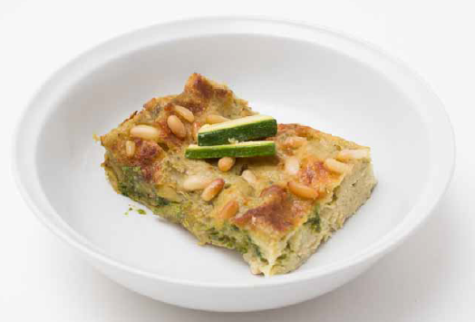 Lasagne al pesto di zucchine