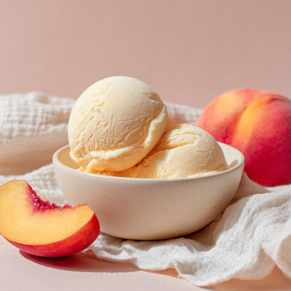 Sorbetto alla pesca
