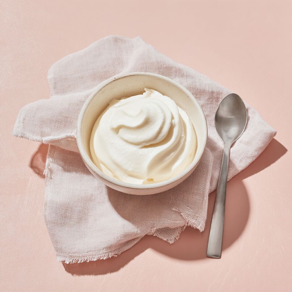 Iogurte natural gelado