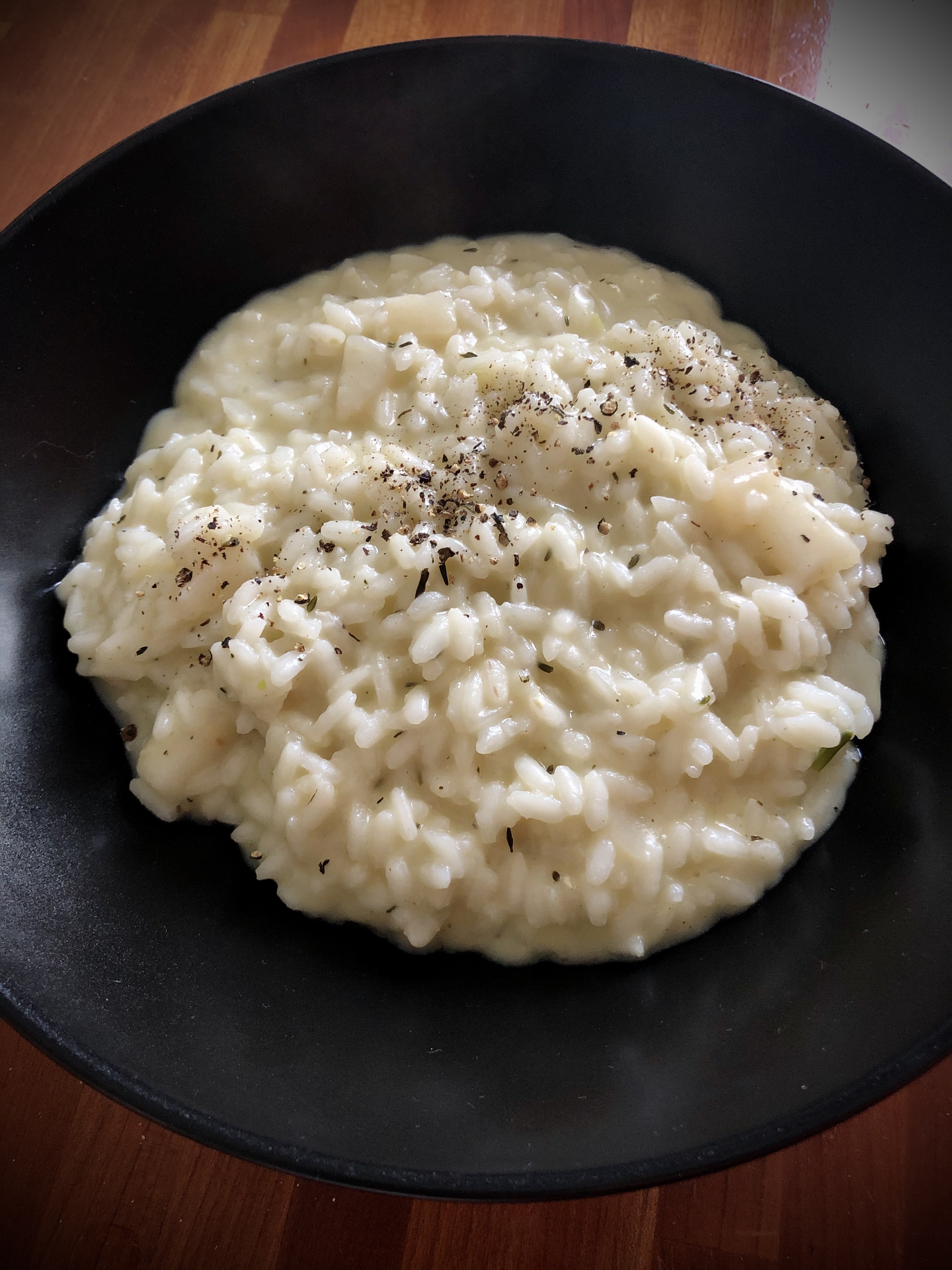 Risotto pere e gorgonzola