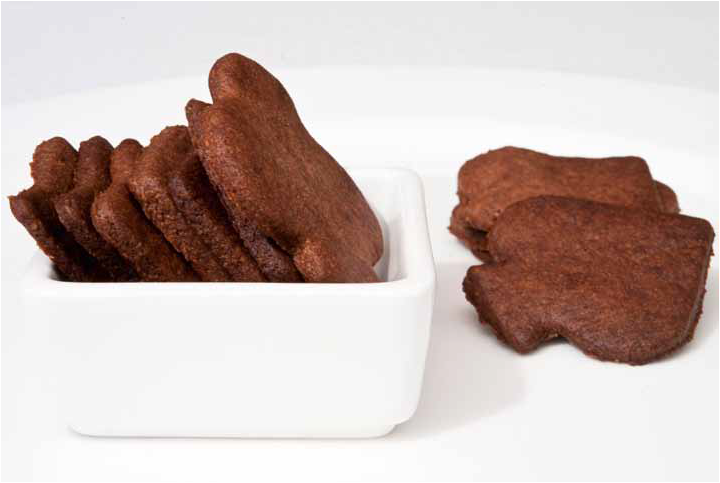 Biscotti al cacao senza glutine