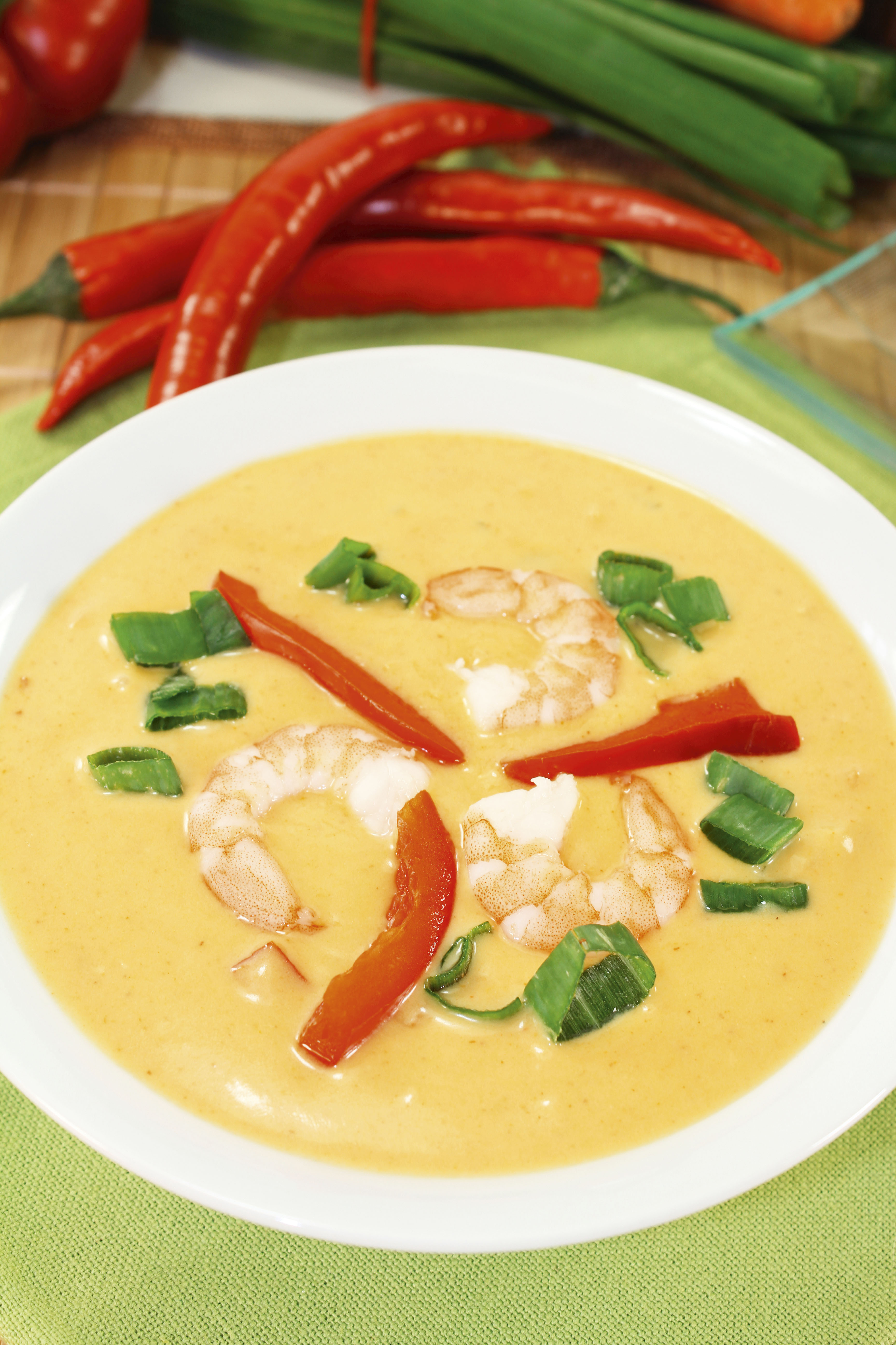 Zuppa di cocco tailandese