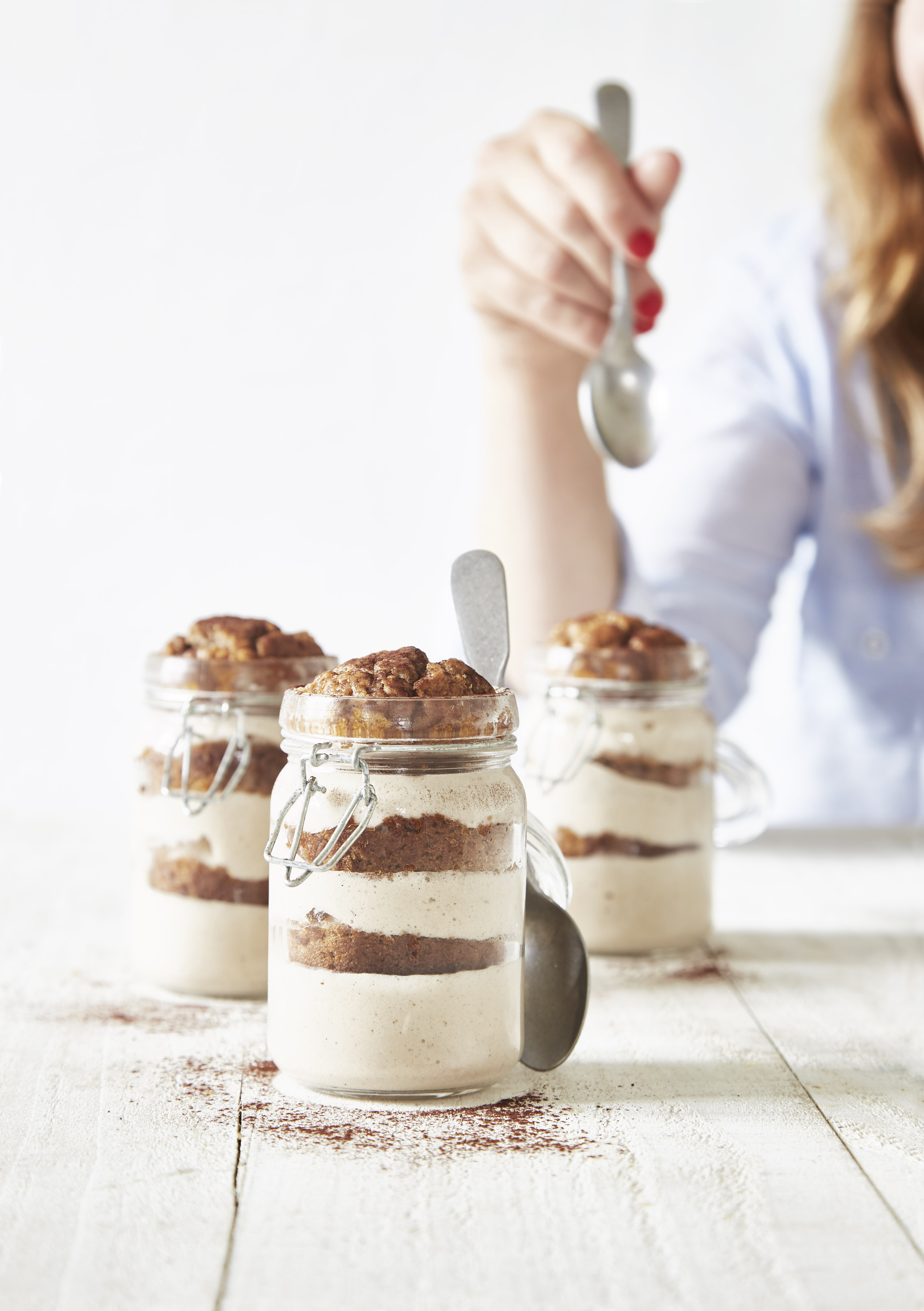 Vegan glutenvrije tiramisu met kastanje