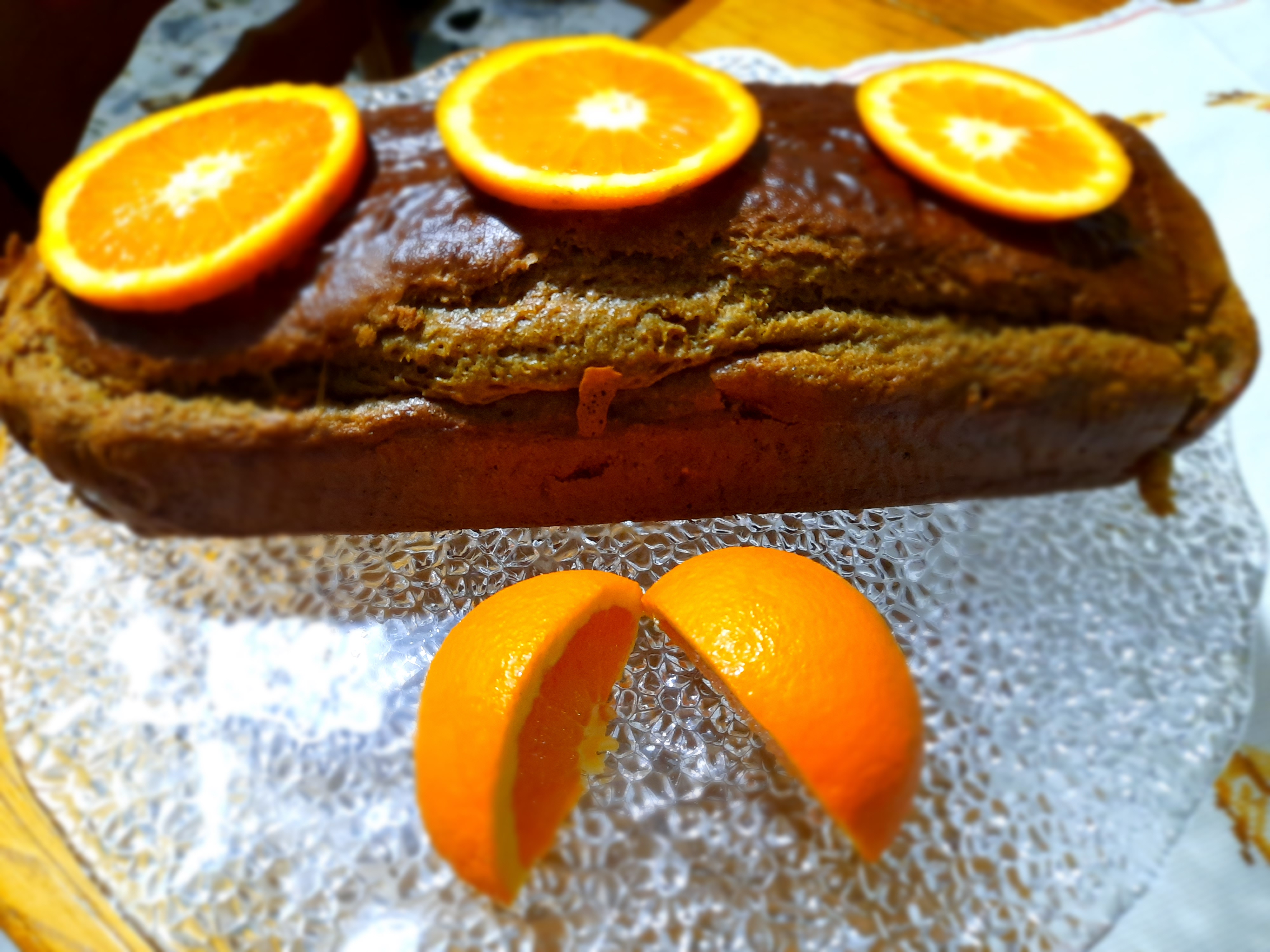 Plumcake all'arancia