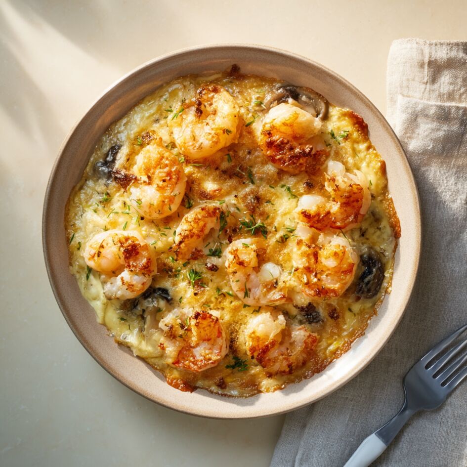 Gratinado de Mariscos