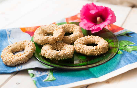 Ciambelline alla quinoa