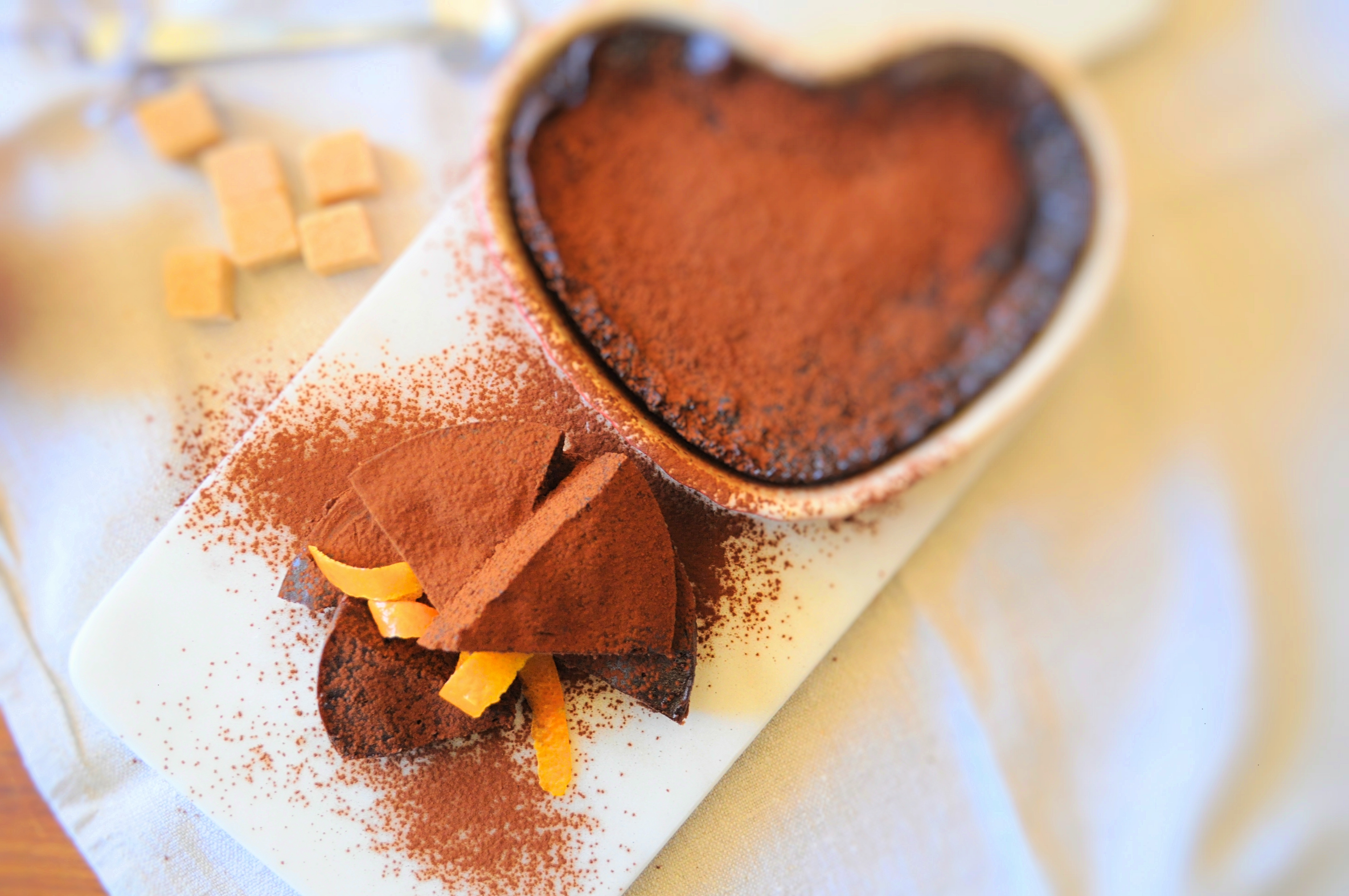 Brownie arancia e cioccolato