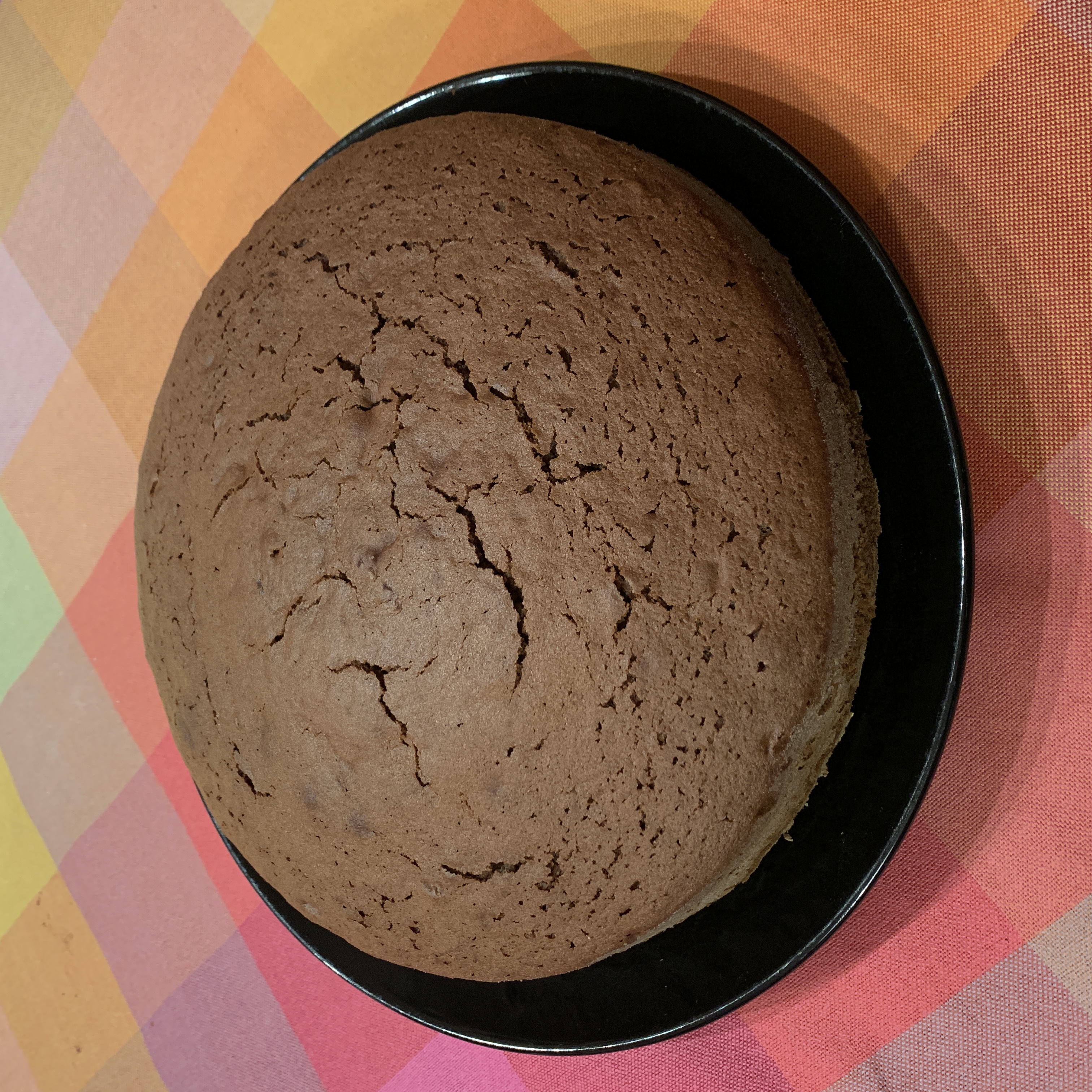 Torta della nonna al cacao