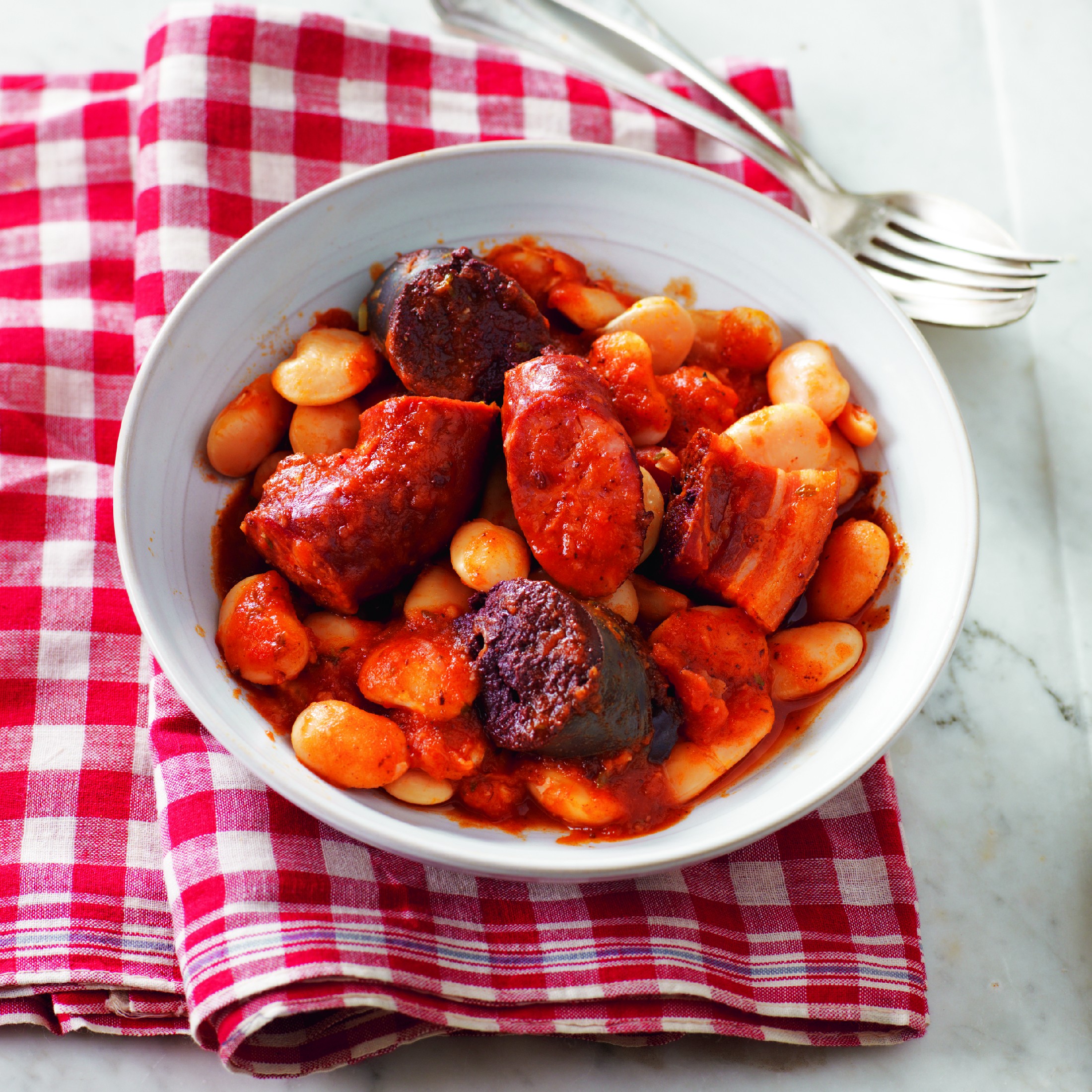 Estofado de Chorizo Español