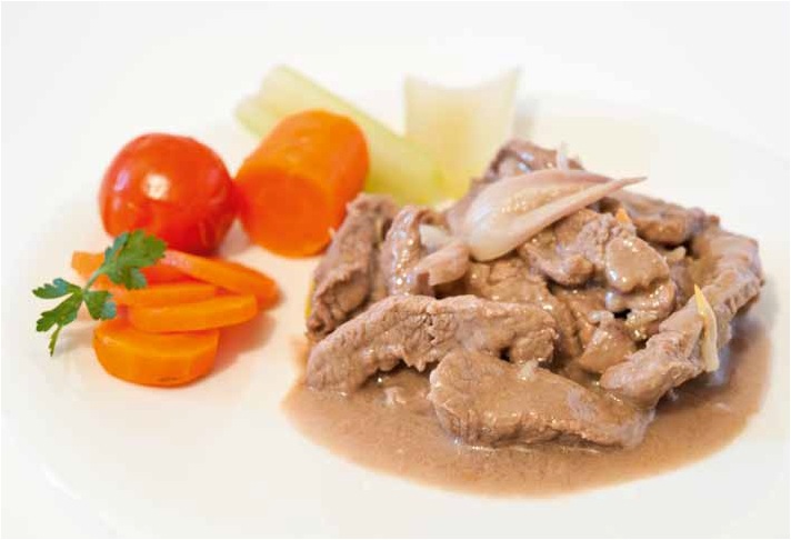 Straccetti di manzo alla birra