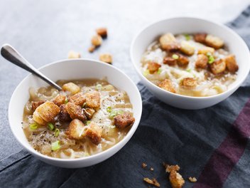 Zuppa di cipolle alla francese