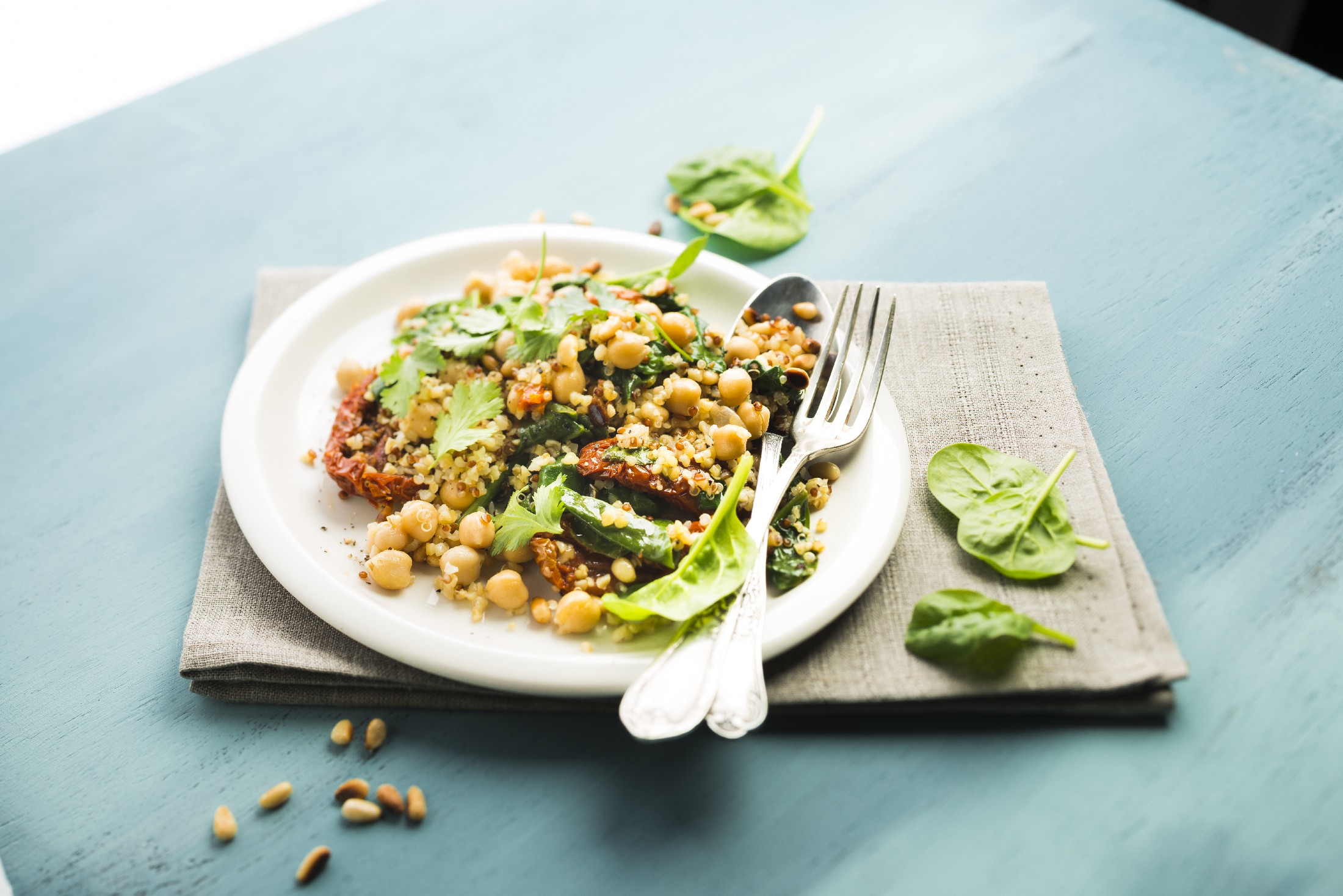 Garbanzos veganos