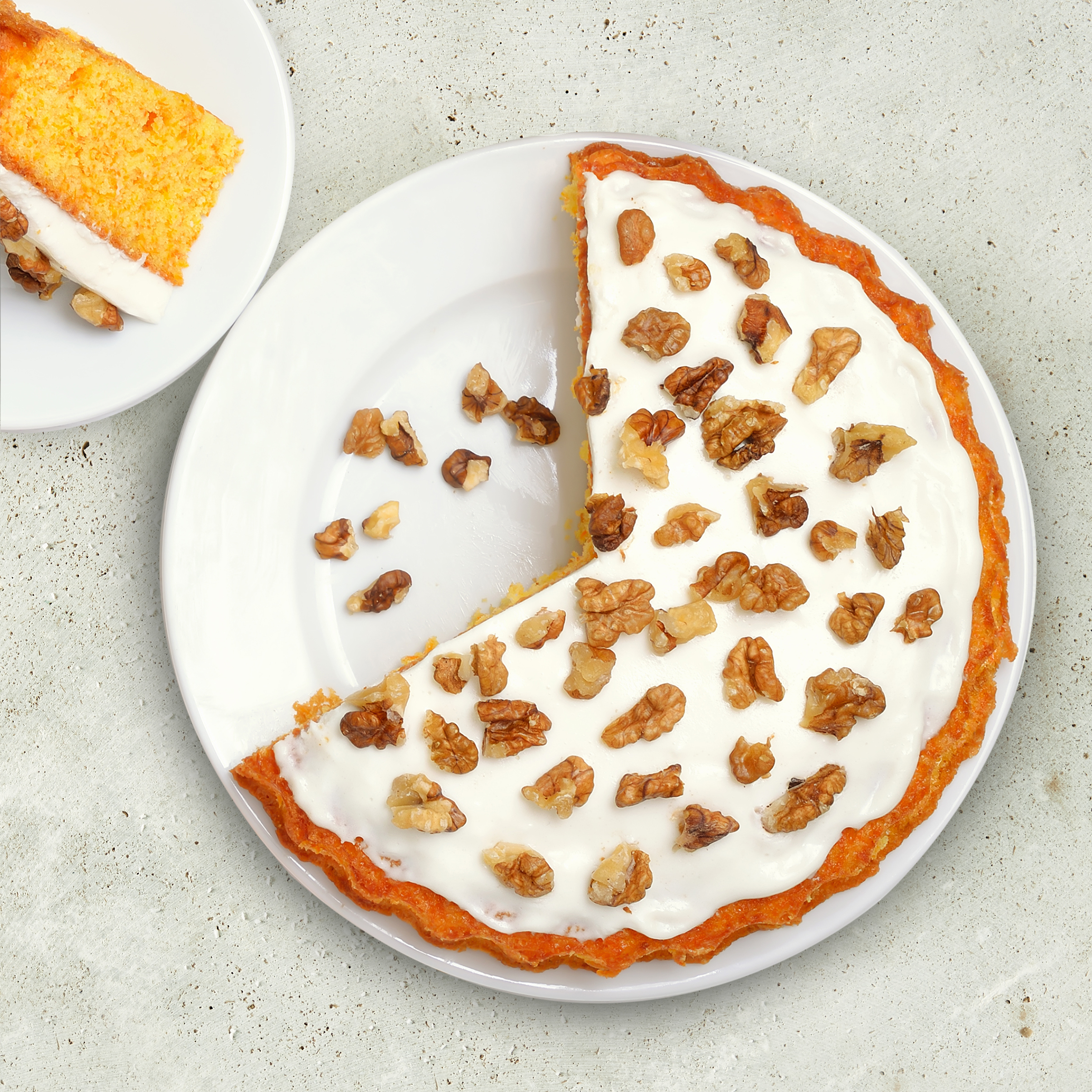 Pastel de zanahoria