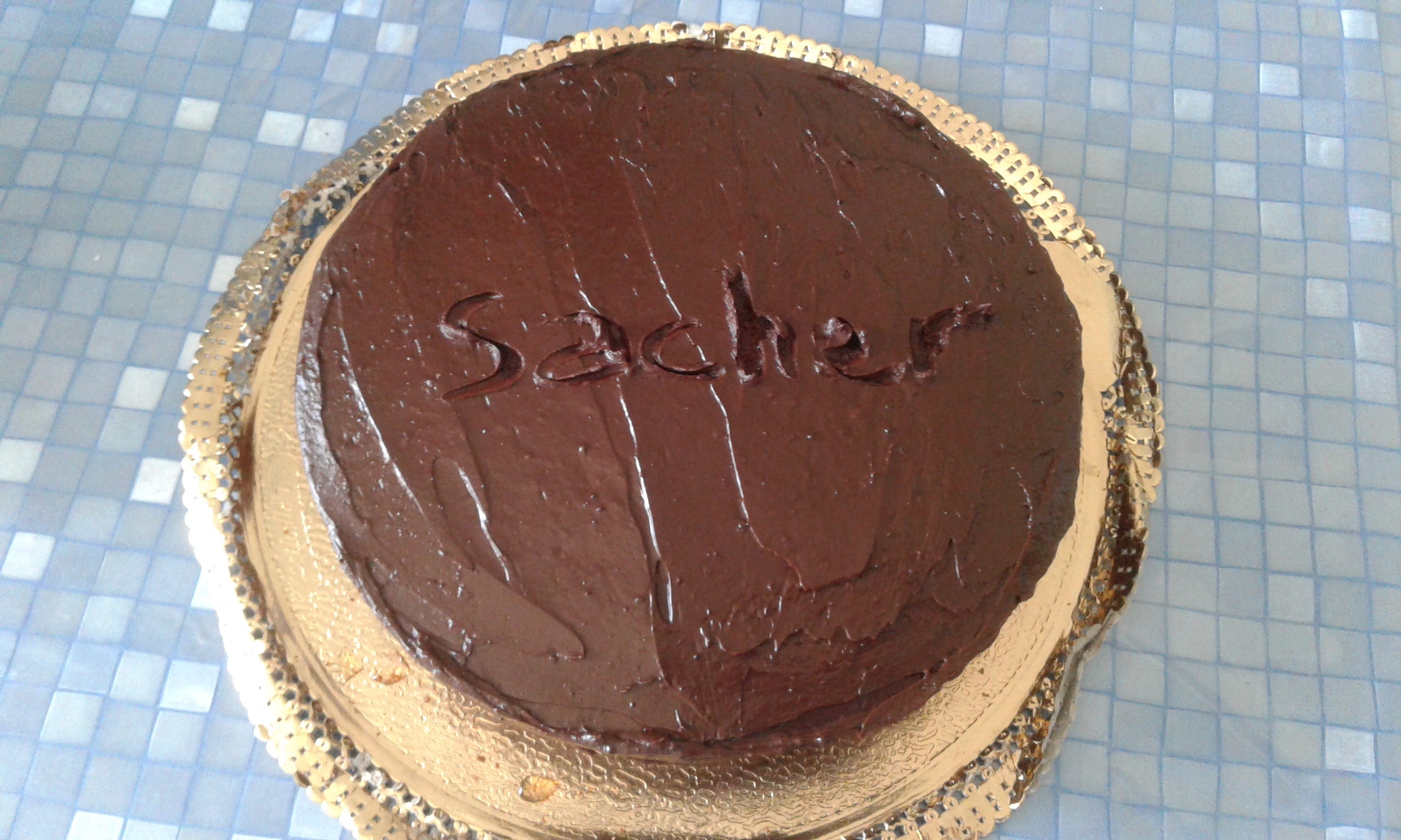 Sacher torta senza glutine