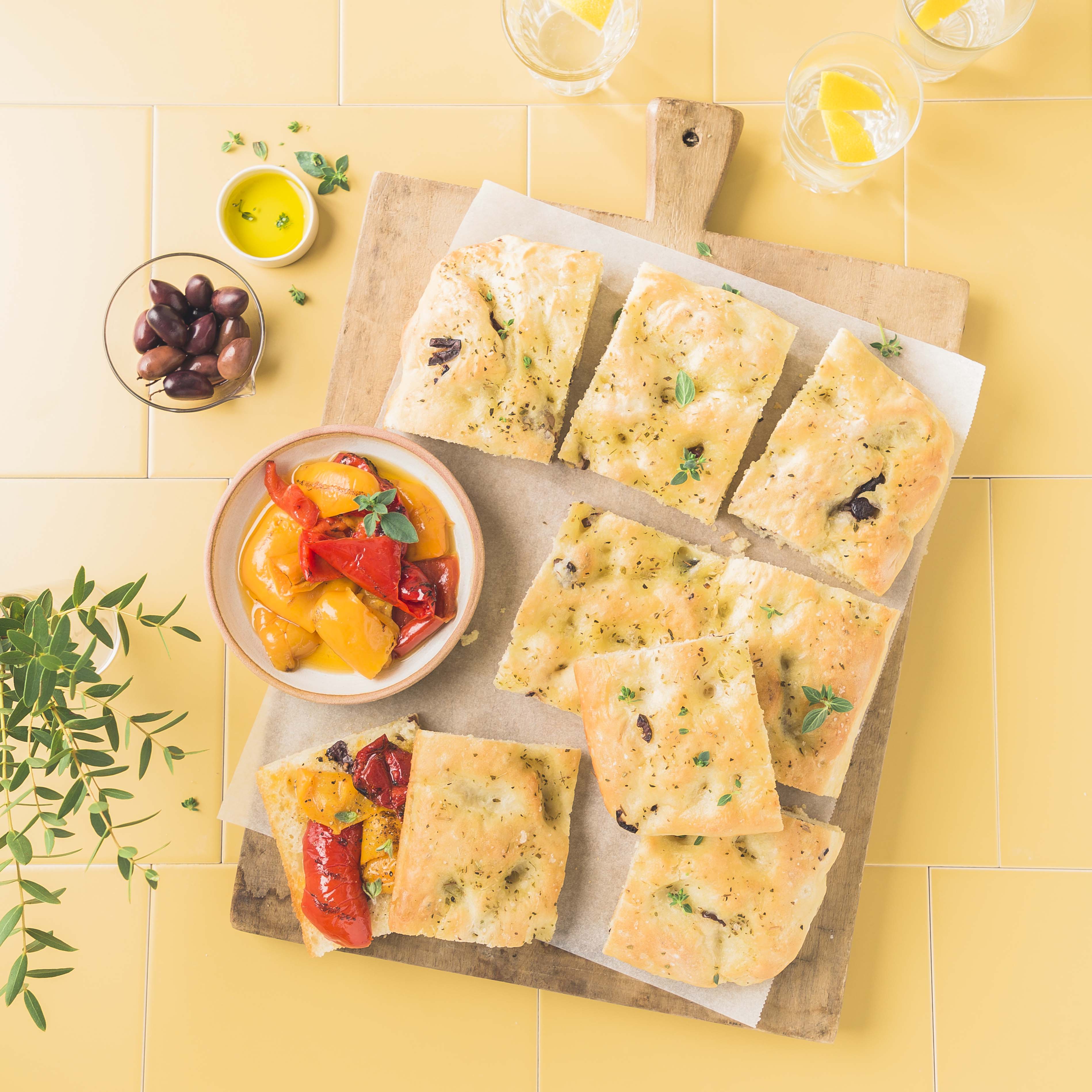 Focaccia Casera