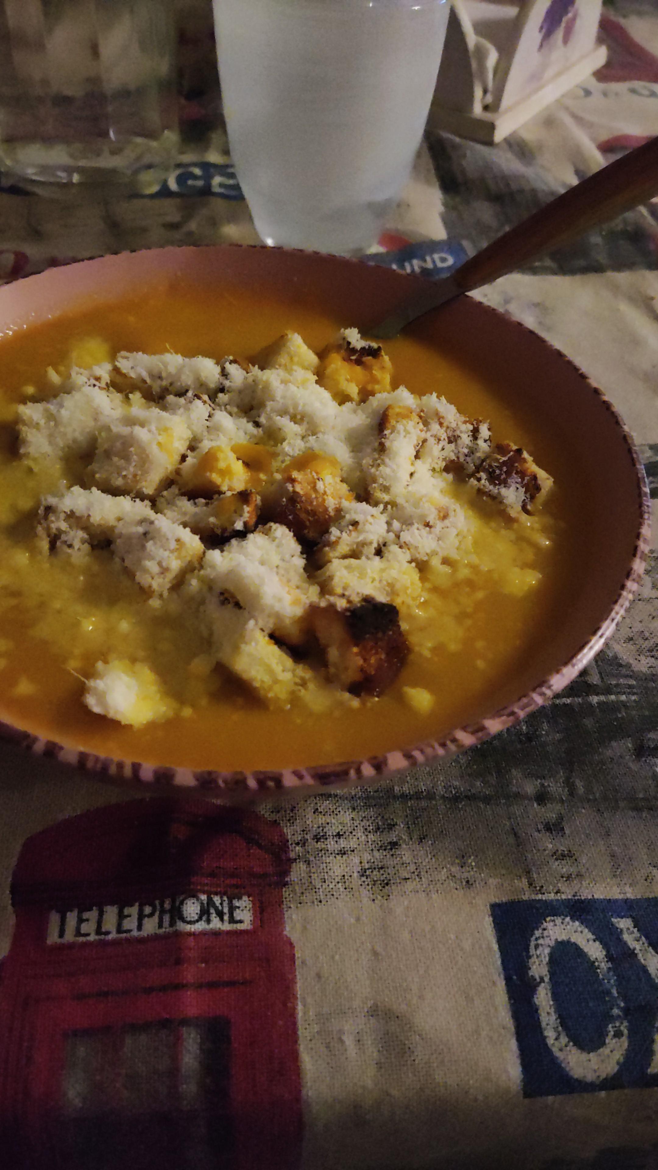 Vellutata sedano e carote