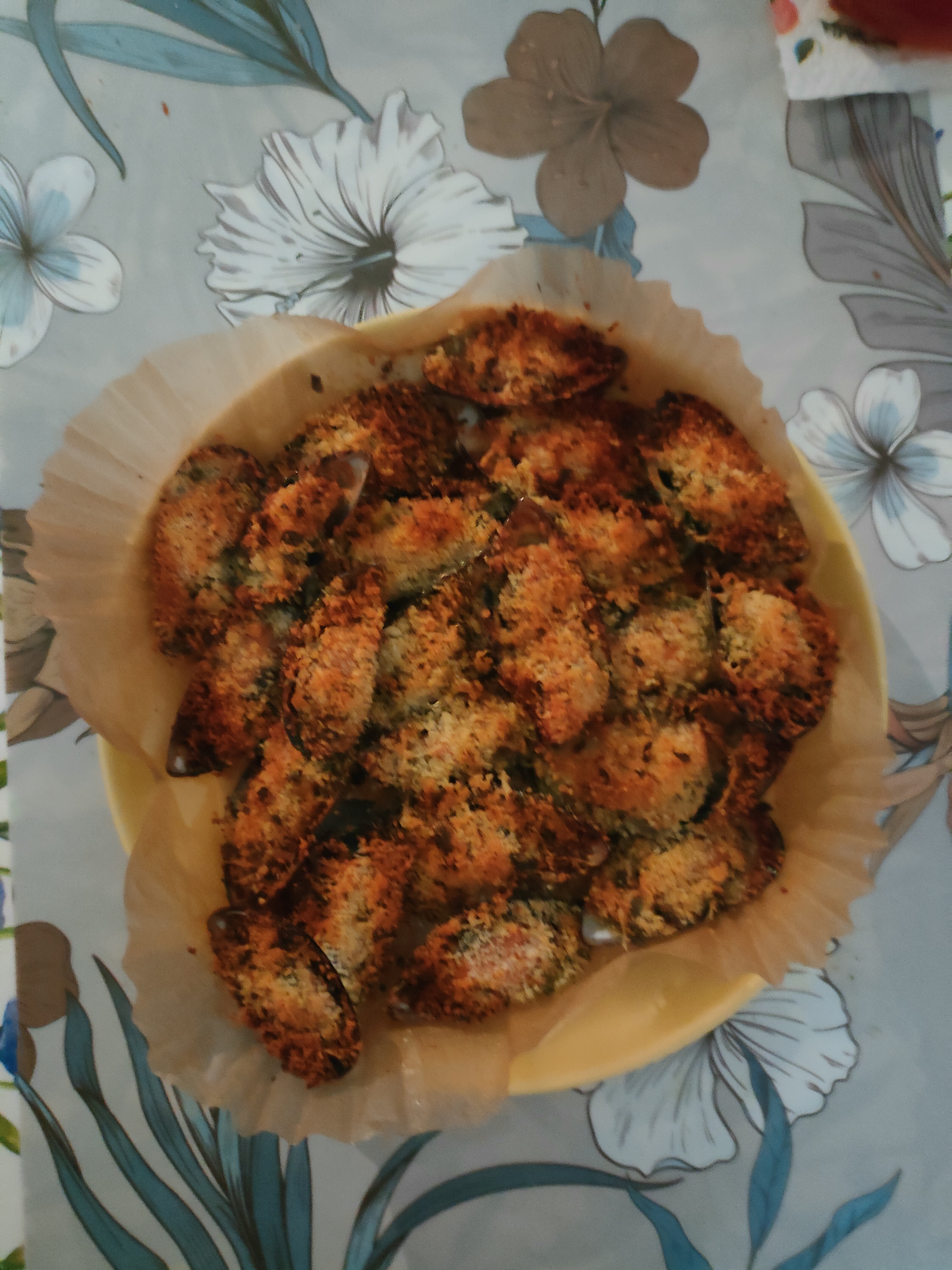 Cozze gratinate